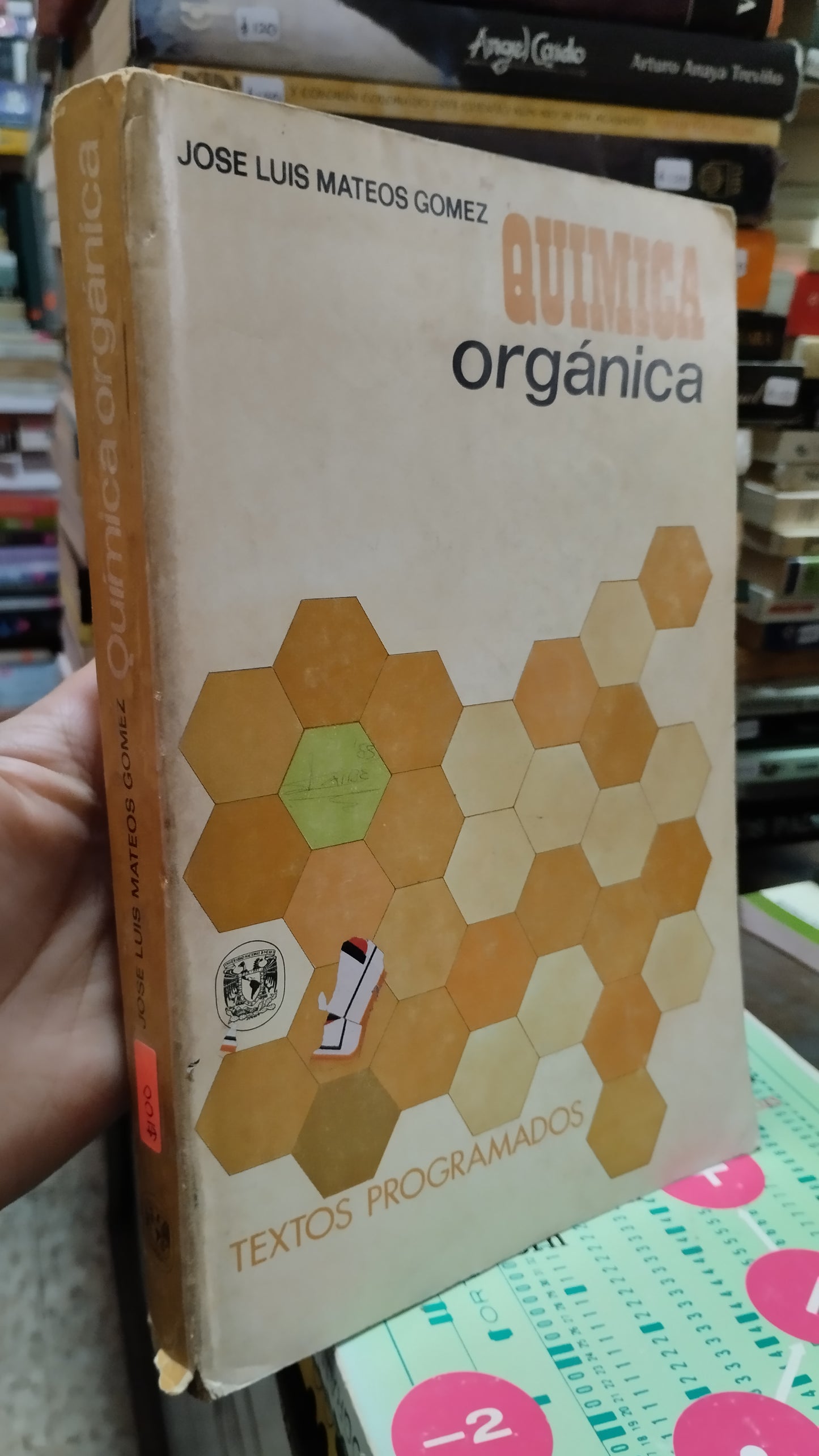 QUIMICA ORGANICA POR JOSE LUIS MATEOS GOMEZ LIBRO USADO MATEMATICAS ALDAMA