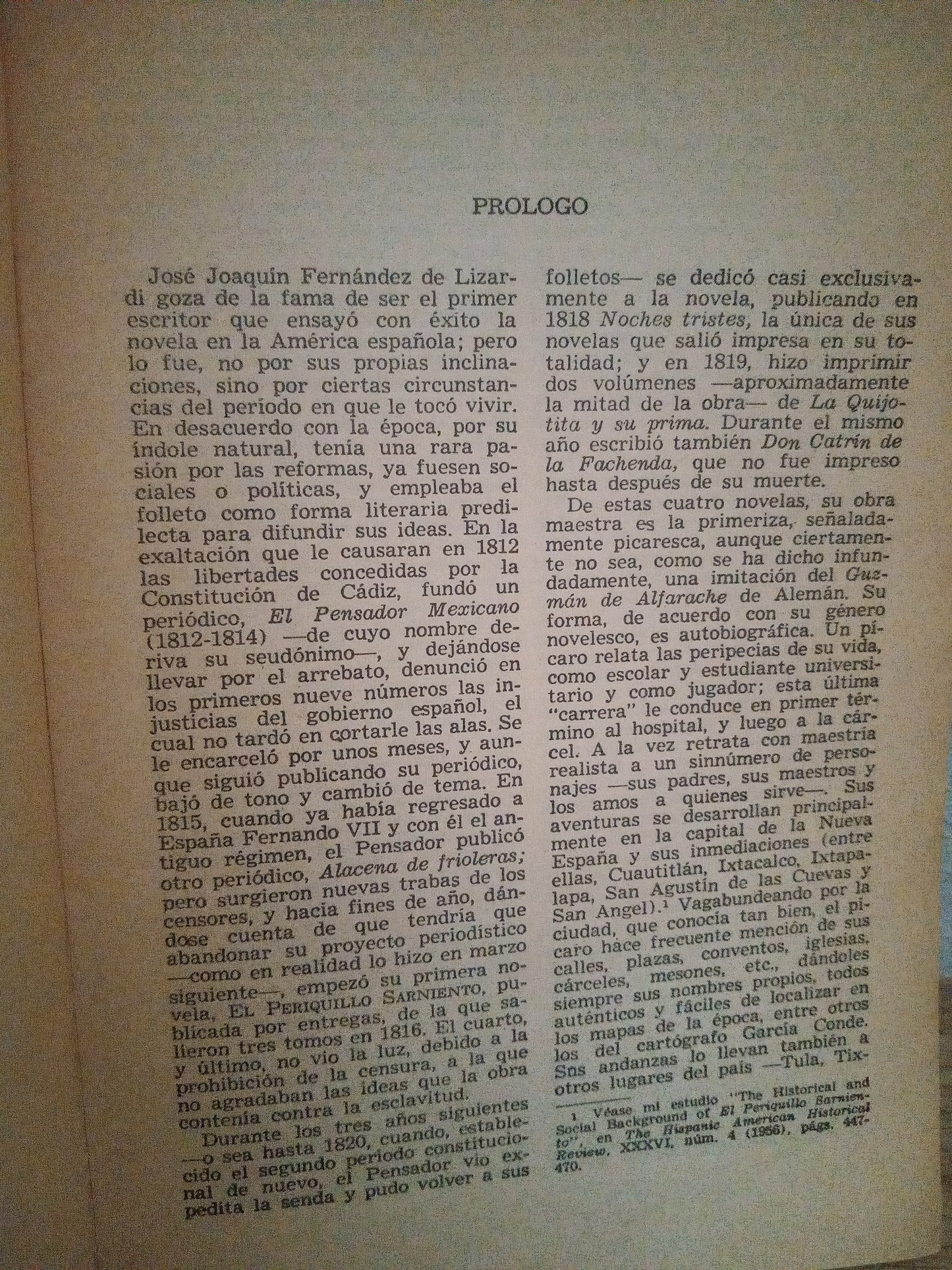 EL PERIQUILLO SARMIENTO JOSÉ JOAQUÍN FERNÁNDEZ DE LIZARDI NOVELA LITERARIO 305