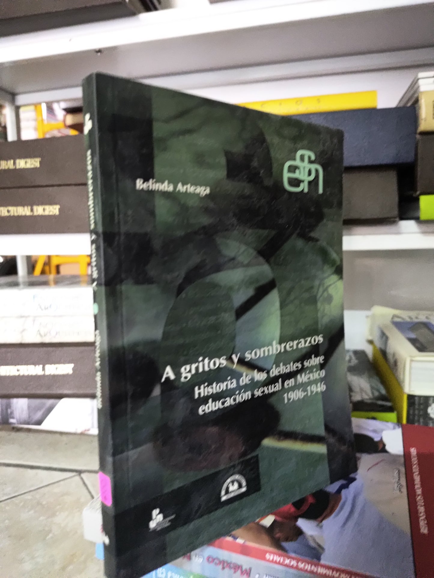 A GRITOS Y SOMBRERAZOS POR BELINDA ARTEAGA USADO SOCIOLOGIA JUAREZ 515