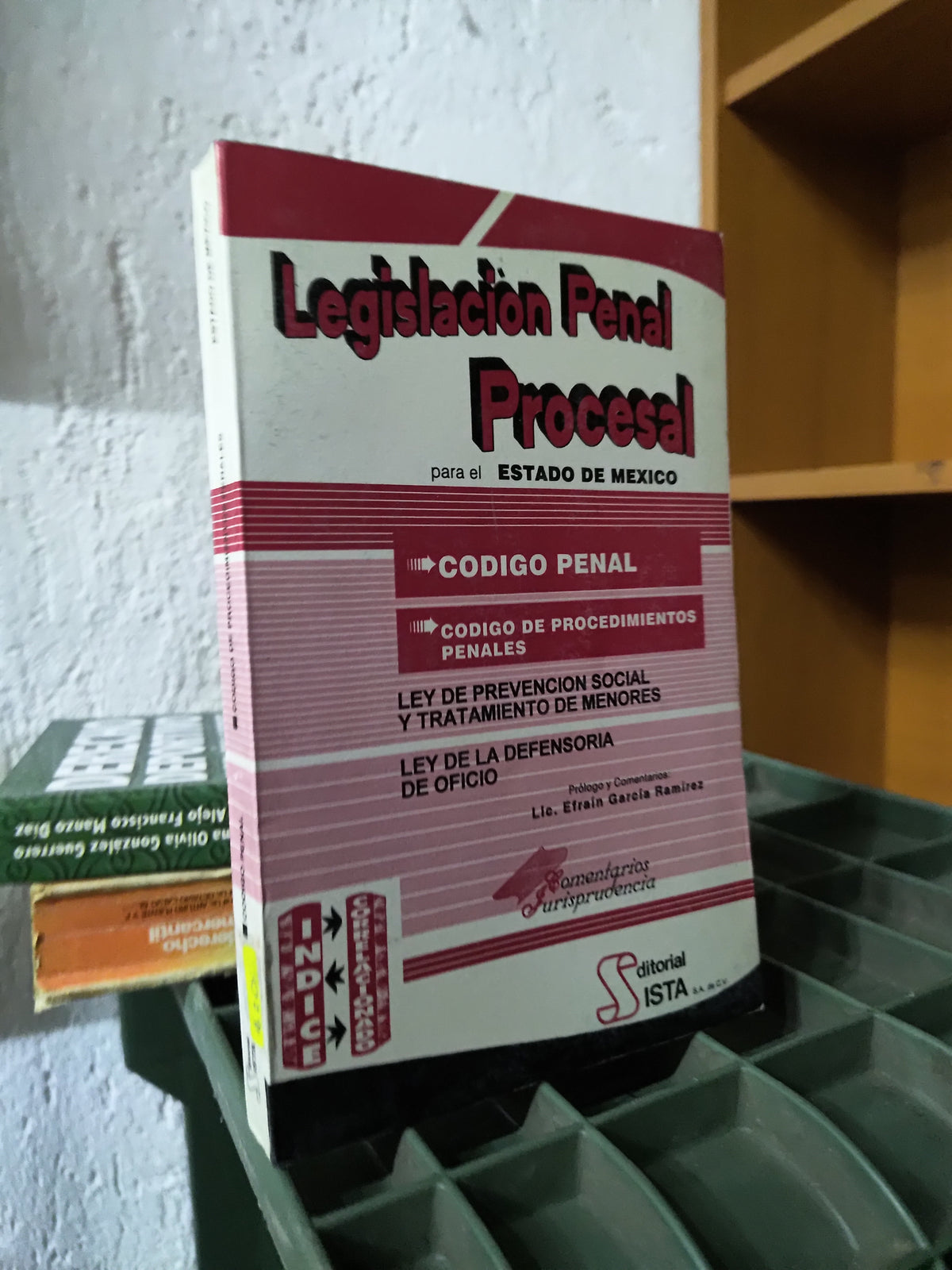LEGISLACION PENAL PROCESAL POR EDITORIAL SISTA USADO DERECHO JUAREZ 515