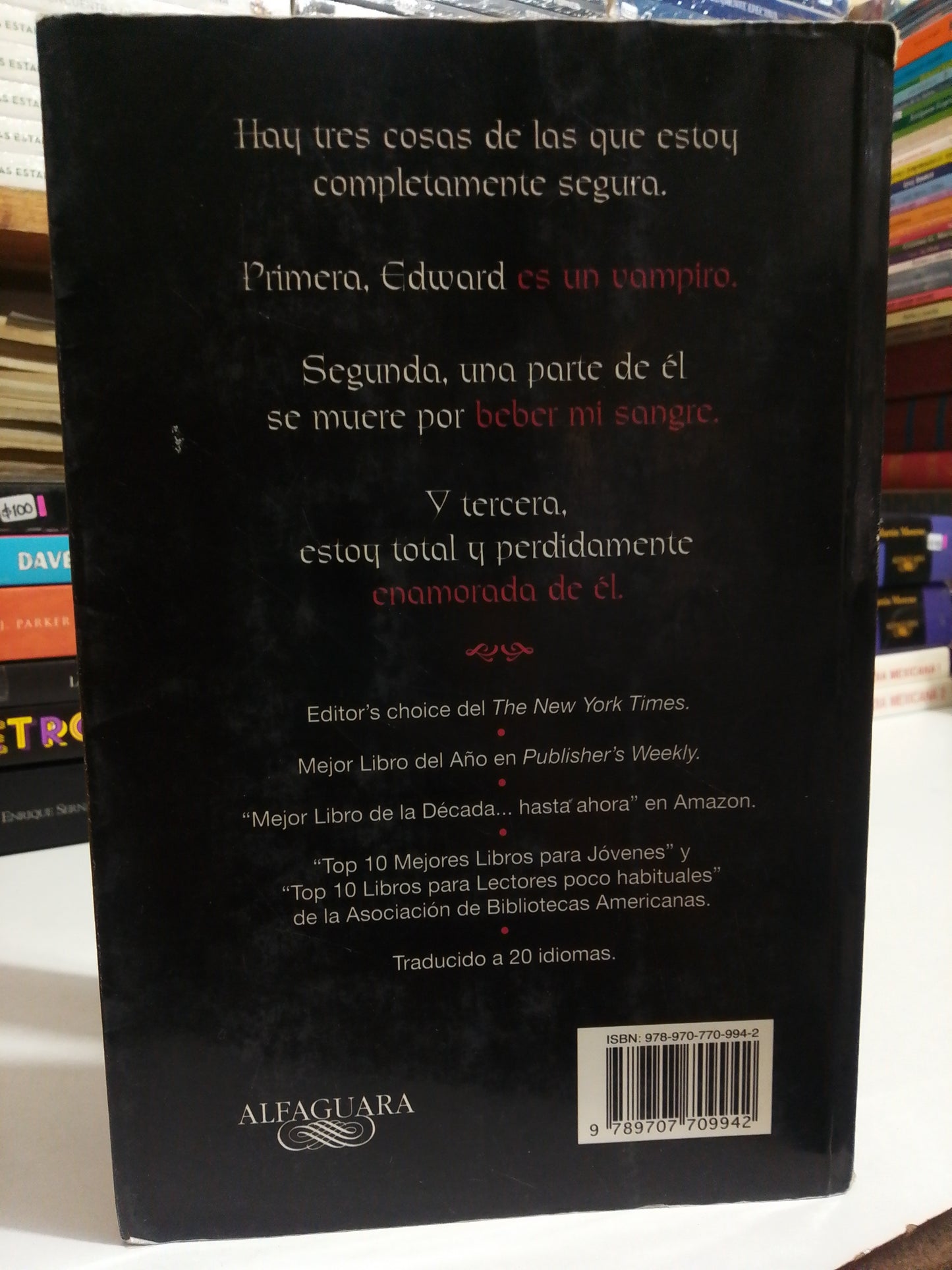 CREPUSCULO POR STEPHENIE MEYER USADO NOVELAS JUAREZ