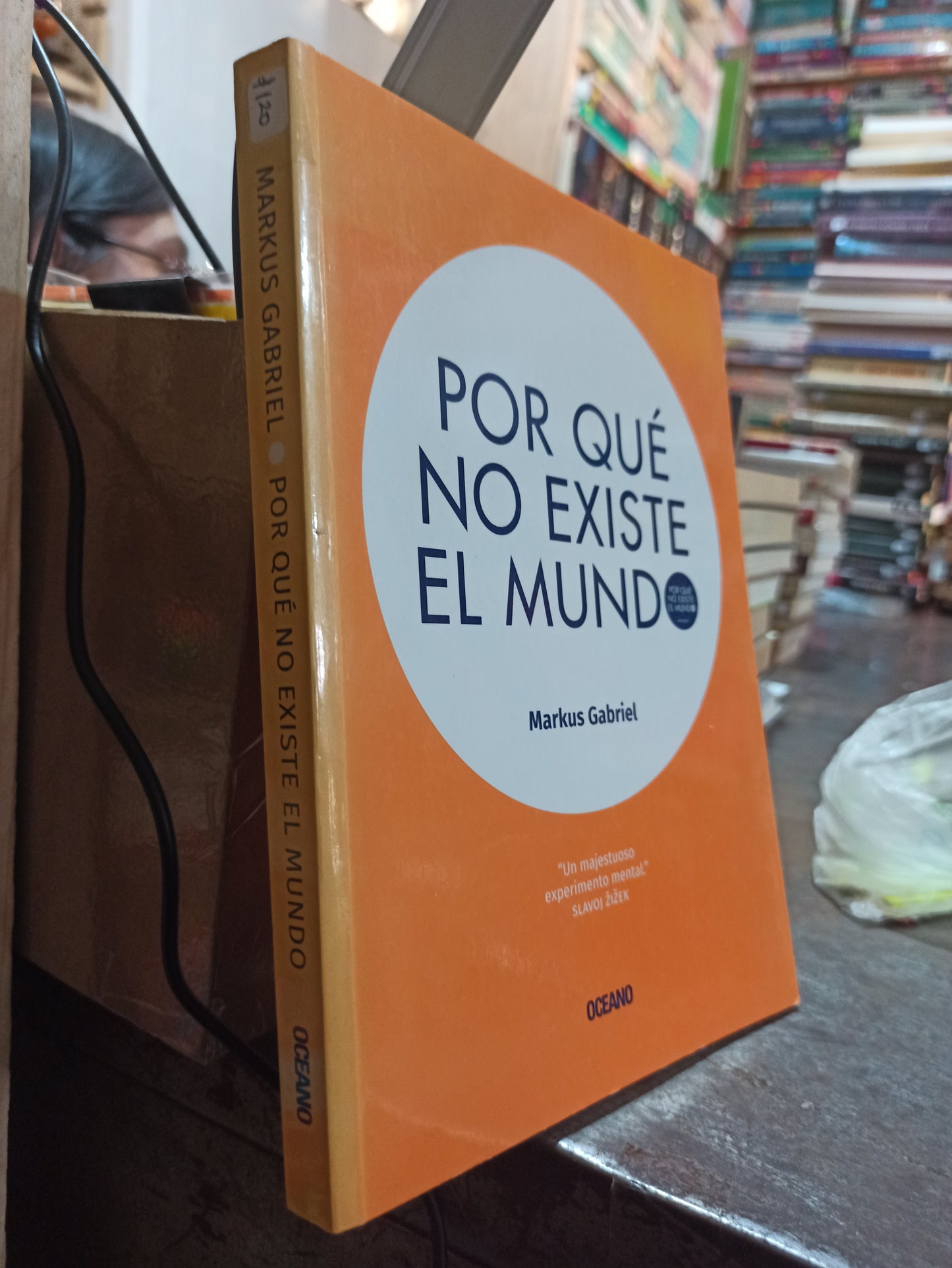 POR QUE NO EXISTE EL MUNDO POR MARKUS GABRIEL USADO NOVELAS ALDAMA