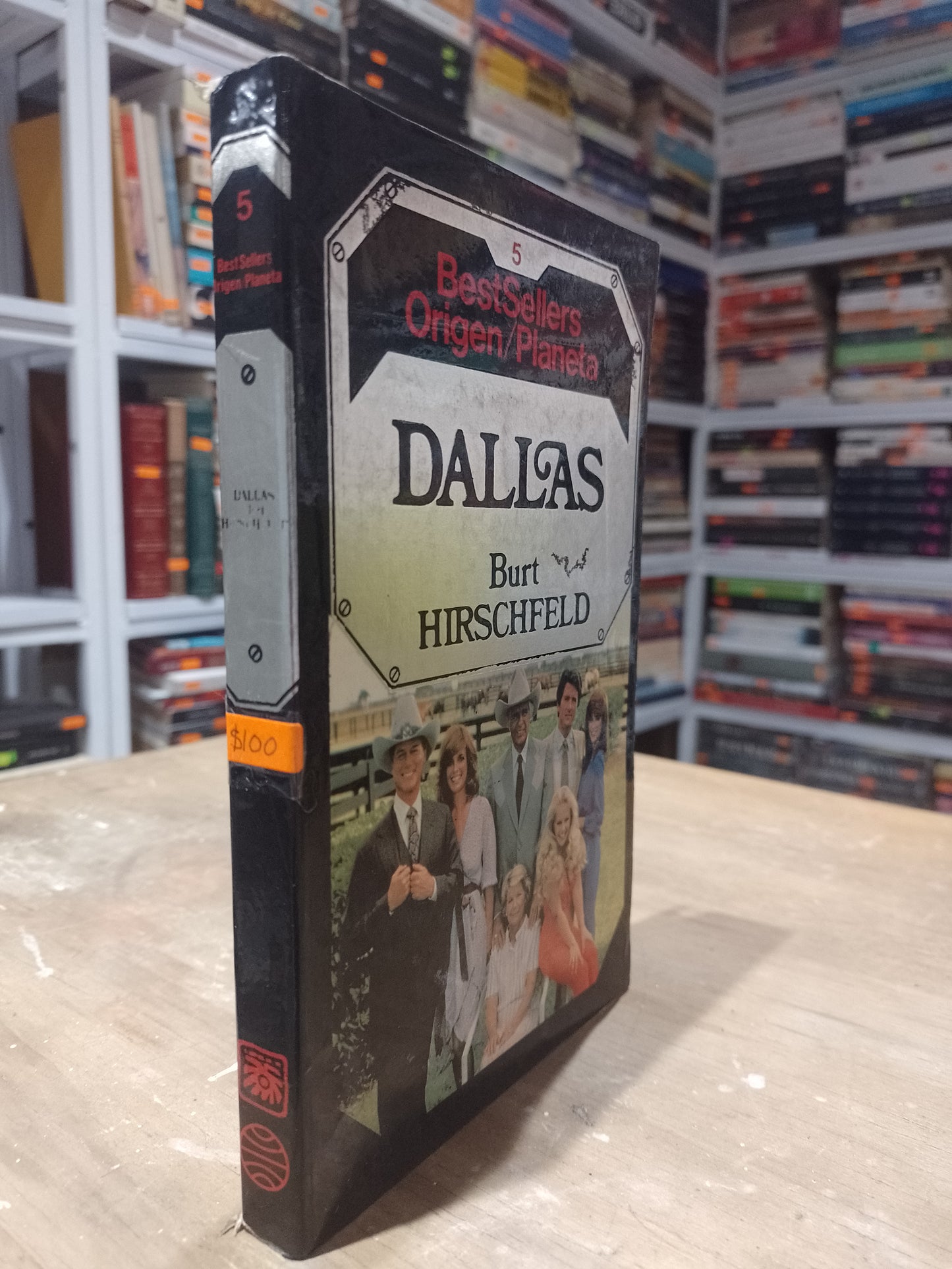 DALLAS POR BURT HIRSCHFELD USADO NOVELA JUAREZ 515