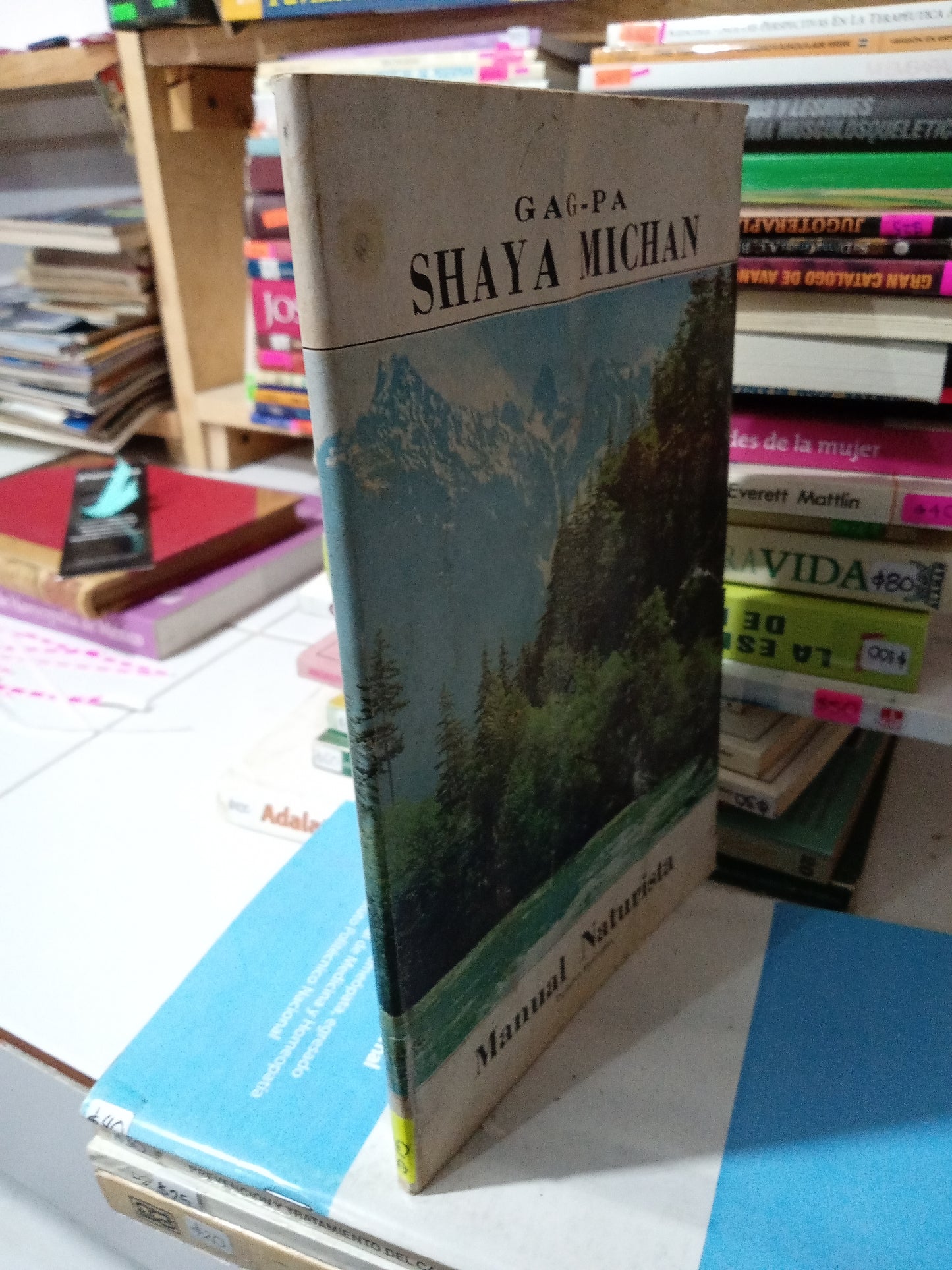 MANUAL NATURISTA POR GAG PA SHAYA MICHAN USADO SALUD JUAREZ
