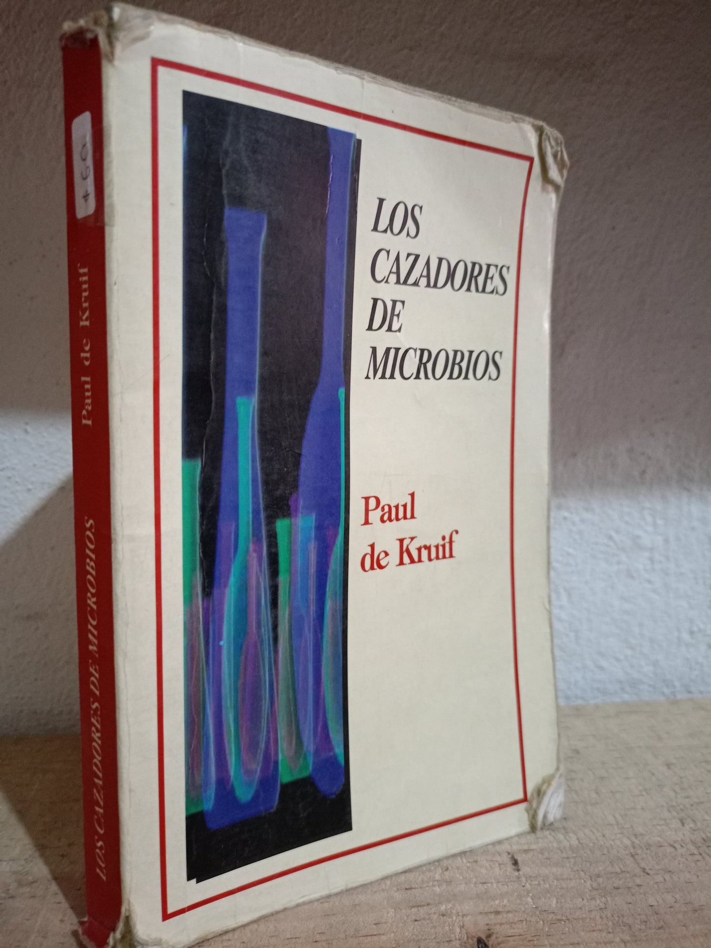 LOS CAZADORES DE MICROBIOS POR PAUL DE KRUIF USADO NOVELA LITERARIO 305
