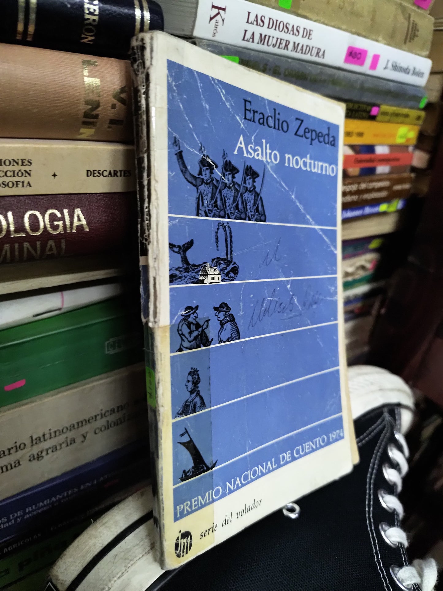ASALTO NOCTURNO POR ERACLIO ZEPEDA USADO NOVELAS LITERARIO 207