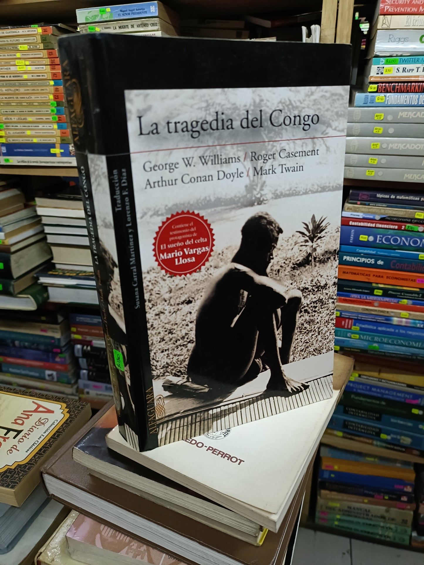 LA TRAGEDIA DEL CONGO (VARIOS AUTORES) USADO NOVELA LITERARIO 207