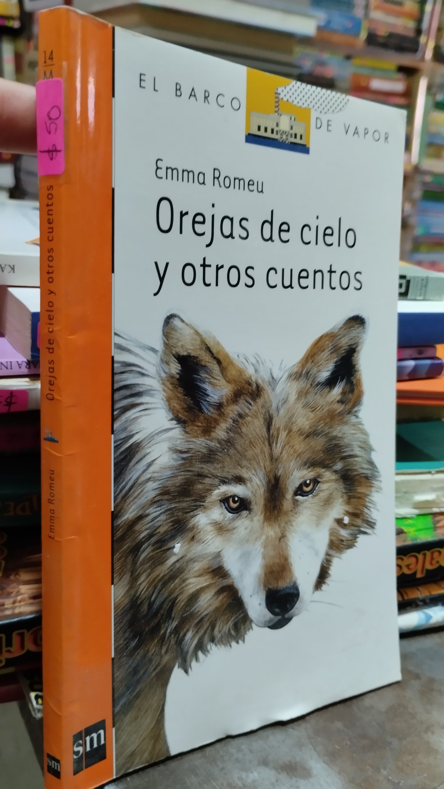 OREJAS DE CIELO Y OTROS CUENTOS POR EMMA ROMEU LIBRO USADO INFANTIL ALDAMA