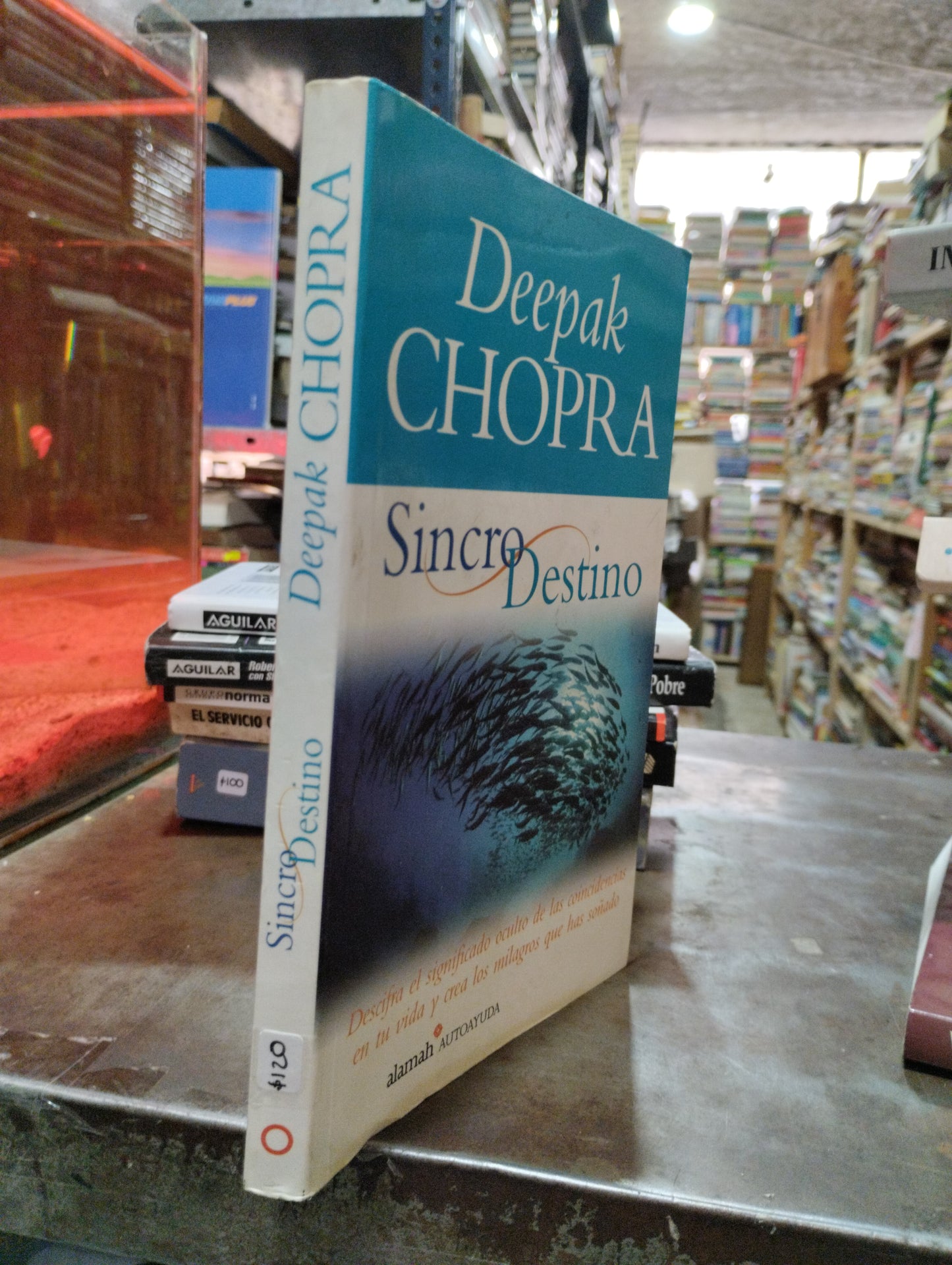 SINCRO DESTINO POR DEEPAK CHOPRA USADO SUPERACION PERSONAL ALDAMA