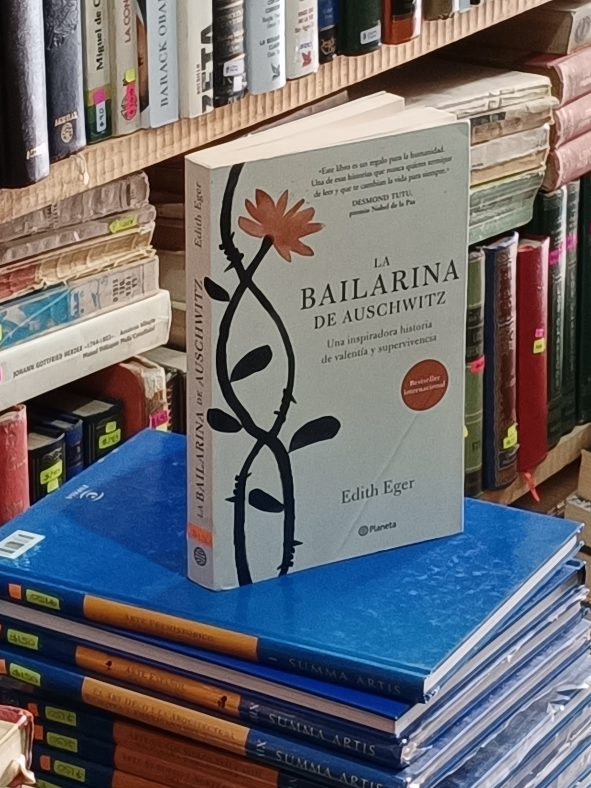 LA BAILARINA DE AUSCHWITZ EDITH EGER USADO NOVELA LITERARIO 305