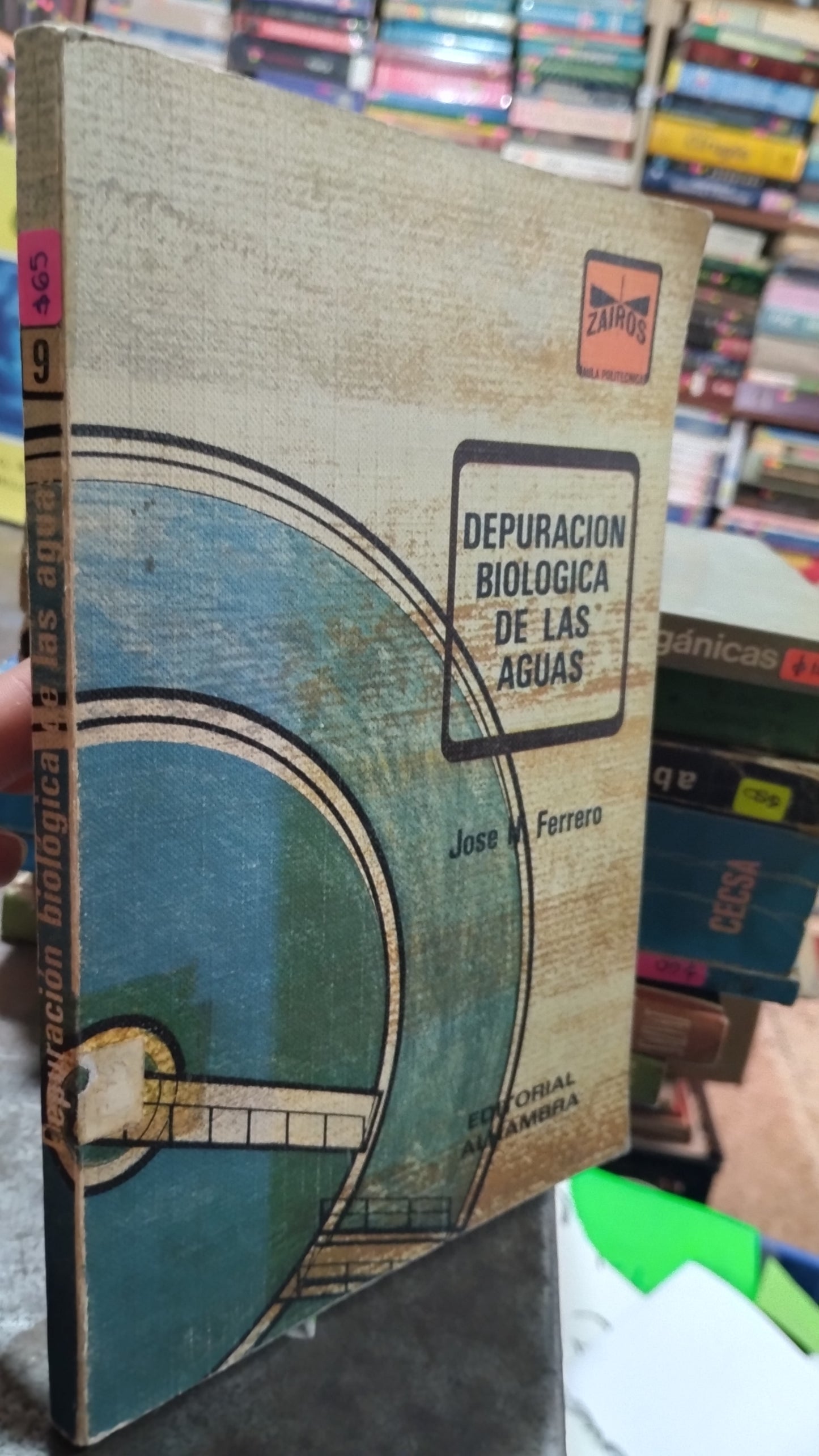 DEPURACION BIOLOGICA DE LAS AGUAS POR JOSE M FERRERO LIBRO USADO MATEMATICAS ALDAMA