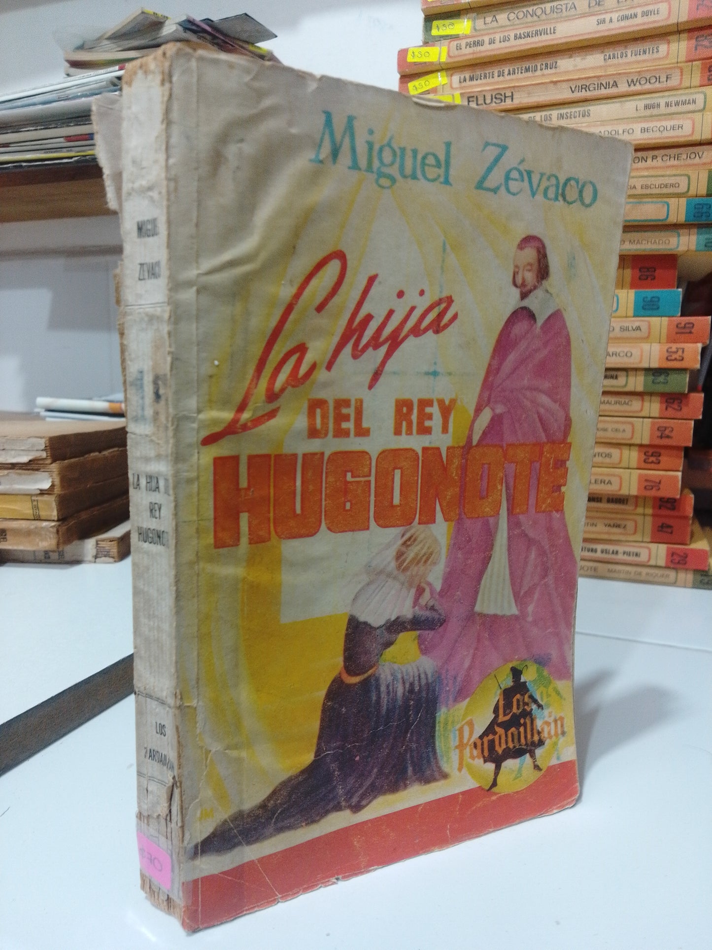 LA HIJA DEL REY HUGONOTE POR MIGUEL ZEVACO USADO NOVELA JUAREZ