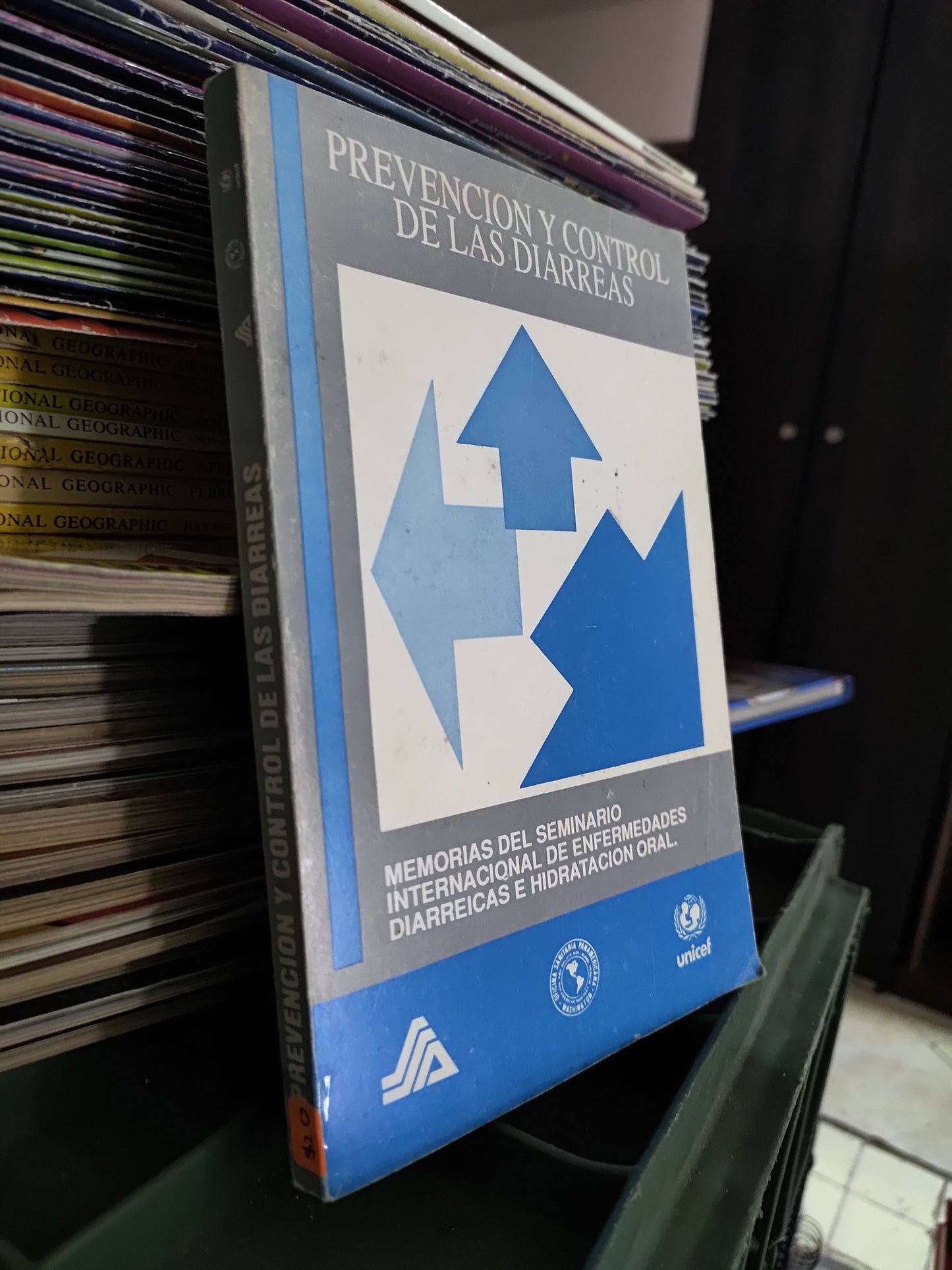 PREVENCION Y CONTROL DE LAS DIARREAS POR EDITORIAL UNICEF USADO SALUD JUAREZ 515