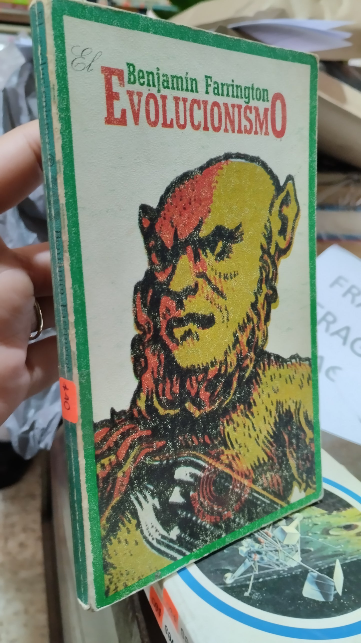EVOLUCIONISMO POR BENJAMIN FARRUNGTON LIBRO USADO CIENCIA ALDAMA