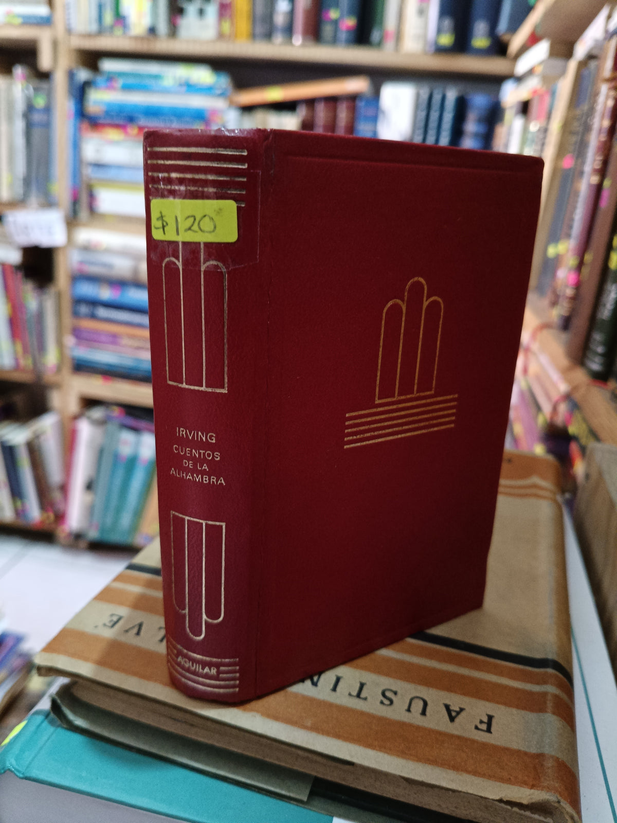 IRVING CUENTOS DE LA ALHAMBRA USADO NOVELA LITERARIO 305