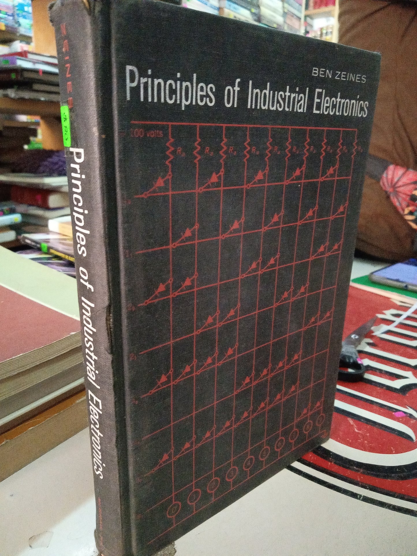 PRINCIPLES OF INDUSTRIAL ELECTRONICS POR BEN ZEINES USADO OFICIOS LITERARIO 207