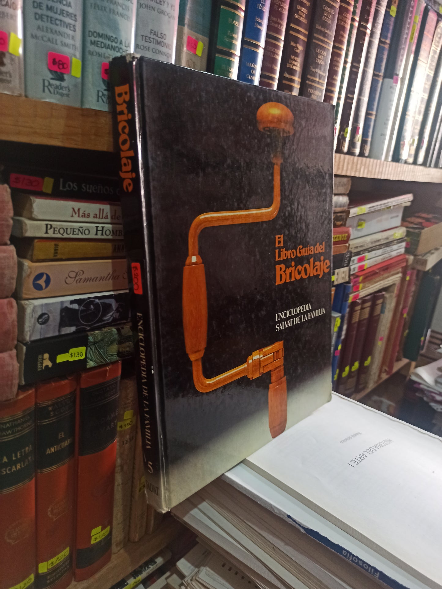 EL LIBRO GUÍA DEL BRICOLAJE POR POR EDITORIAL SALVAT USADO ARTE LITERARIO 305