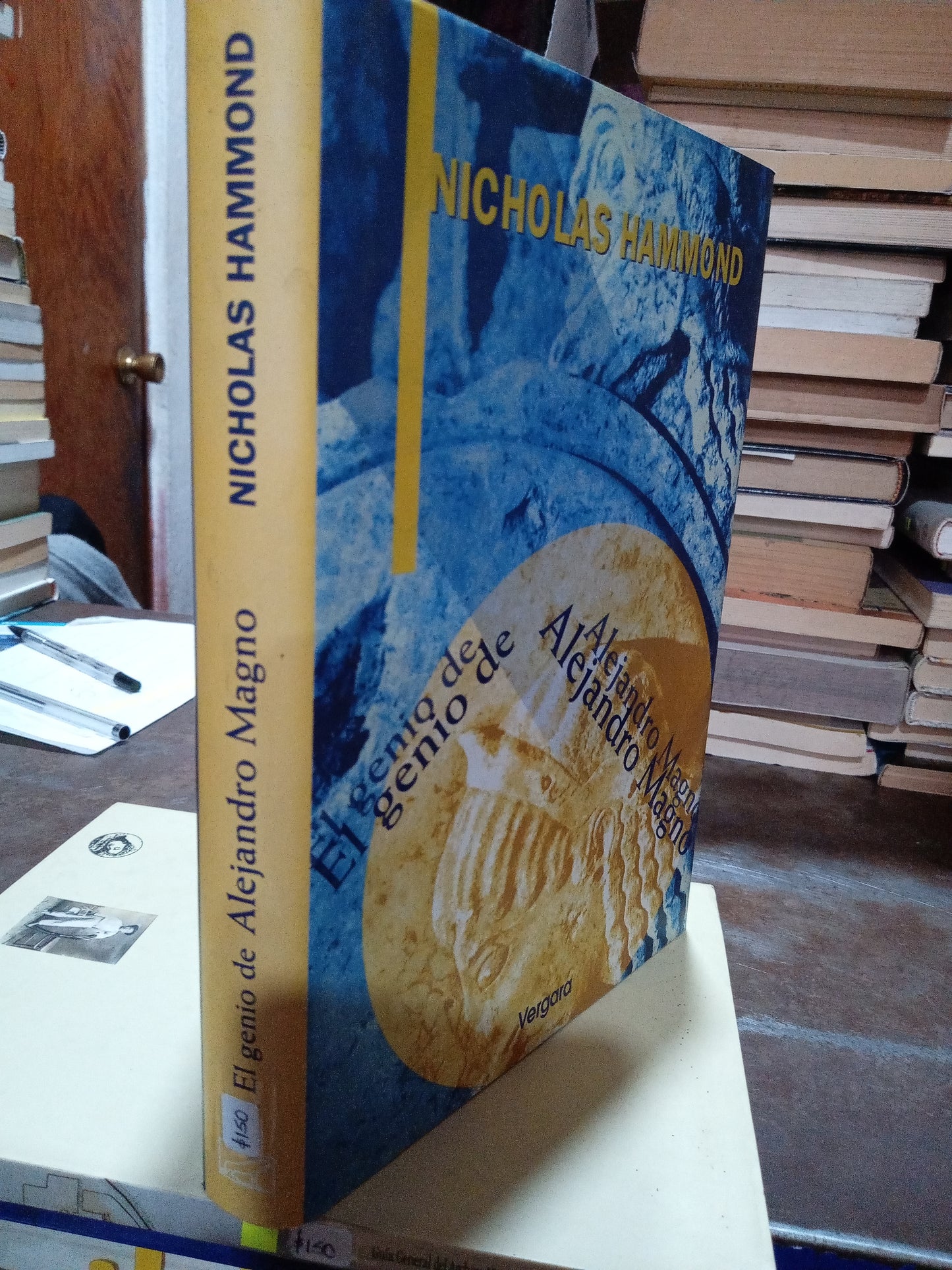 EL GENIO DE ALEJANDRO MAGNO POR NICHOLAS HAMMOND USADO HISTORIA ALDAMA