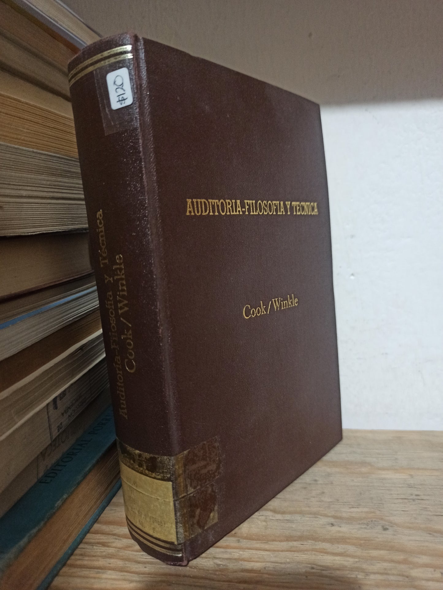 AUDITORIA FILOSOFIA Y TECNICA POR COOK Y WINKLE USADO FILOSOFIA JUÁREZ
