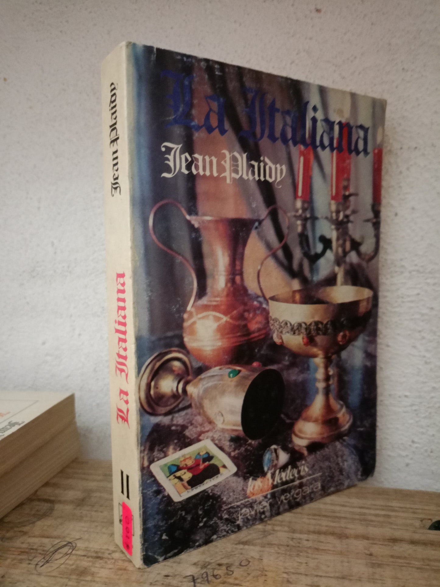 LA ITALIANA JEAN PLAIDY USADO NOVELA LITERARIO 305