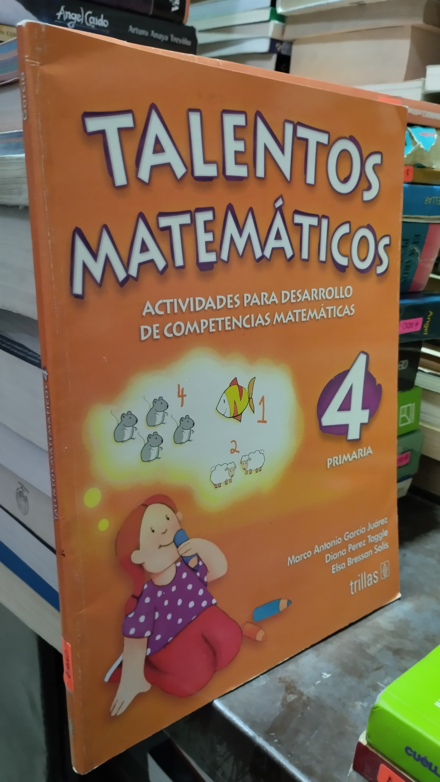 TALENTOS MATEMATICOS POR MARCO ANTONIO GARCIA JUAREZ LIBRO USADO MATEMATICAS ALDAMA
