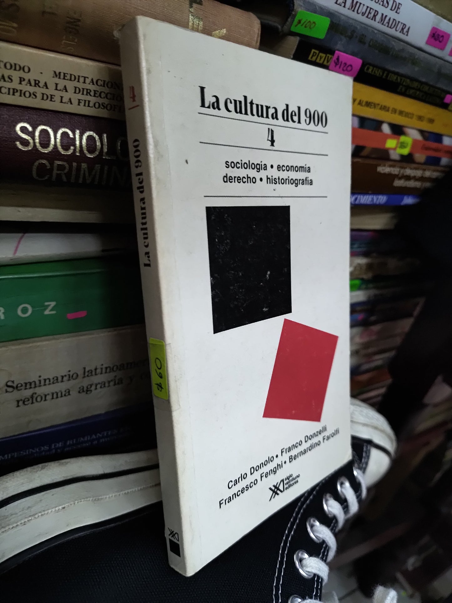 LA CULTURA DEL 900 4 POR VARIOS AUTORES USADO SOCIOLOGIA LITERARIO 207