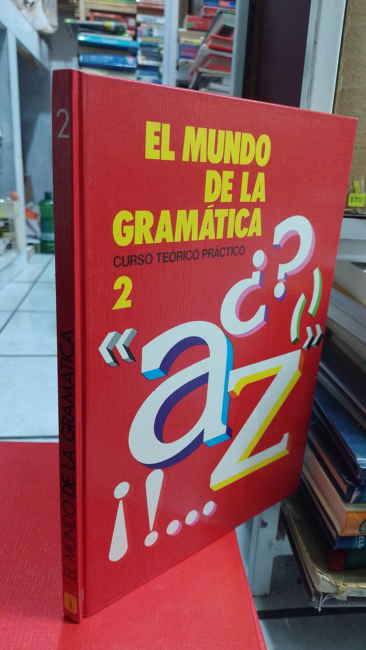 EL MUNDO DE LA GRAMATICA CURSO TEORICO PRACTICO 2 POR LUIS ROBERTO BARONE USADO EDUCACION JUAREZ 507