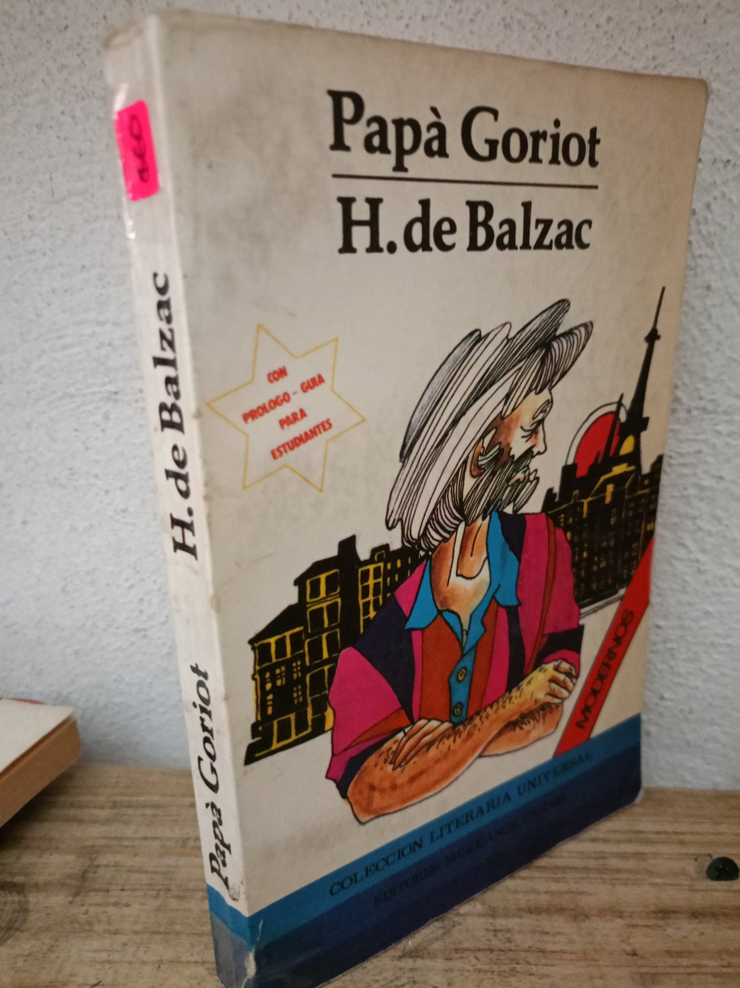 PAPA GORIOT H. DE BALZAC USADO NOVELA LITERARIO 305
