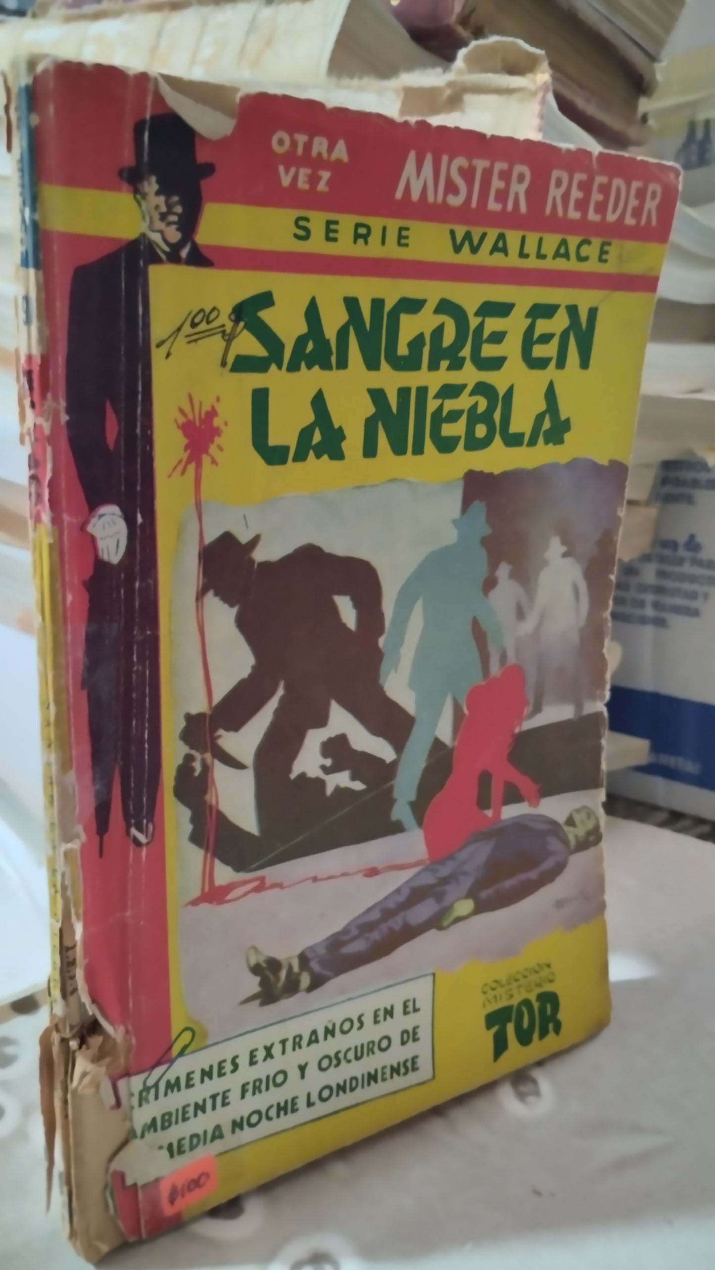 SANGRE EN LA NIEBLA POR JOHN TRABEN LIBRO USADO ANTIGUO ALDAMA