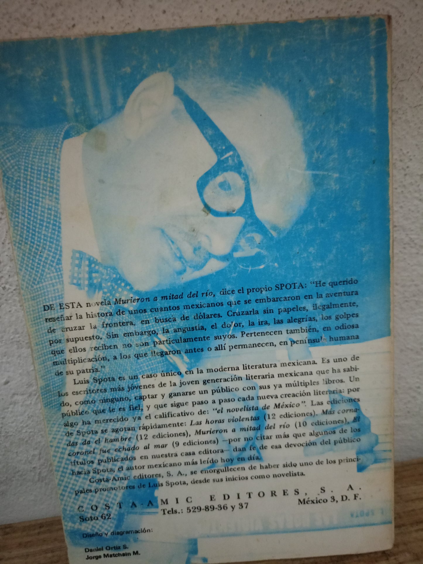 MURIERON A MITAD DEL RÍO SPOTA USADO NOVELA LITERARIO 305