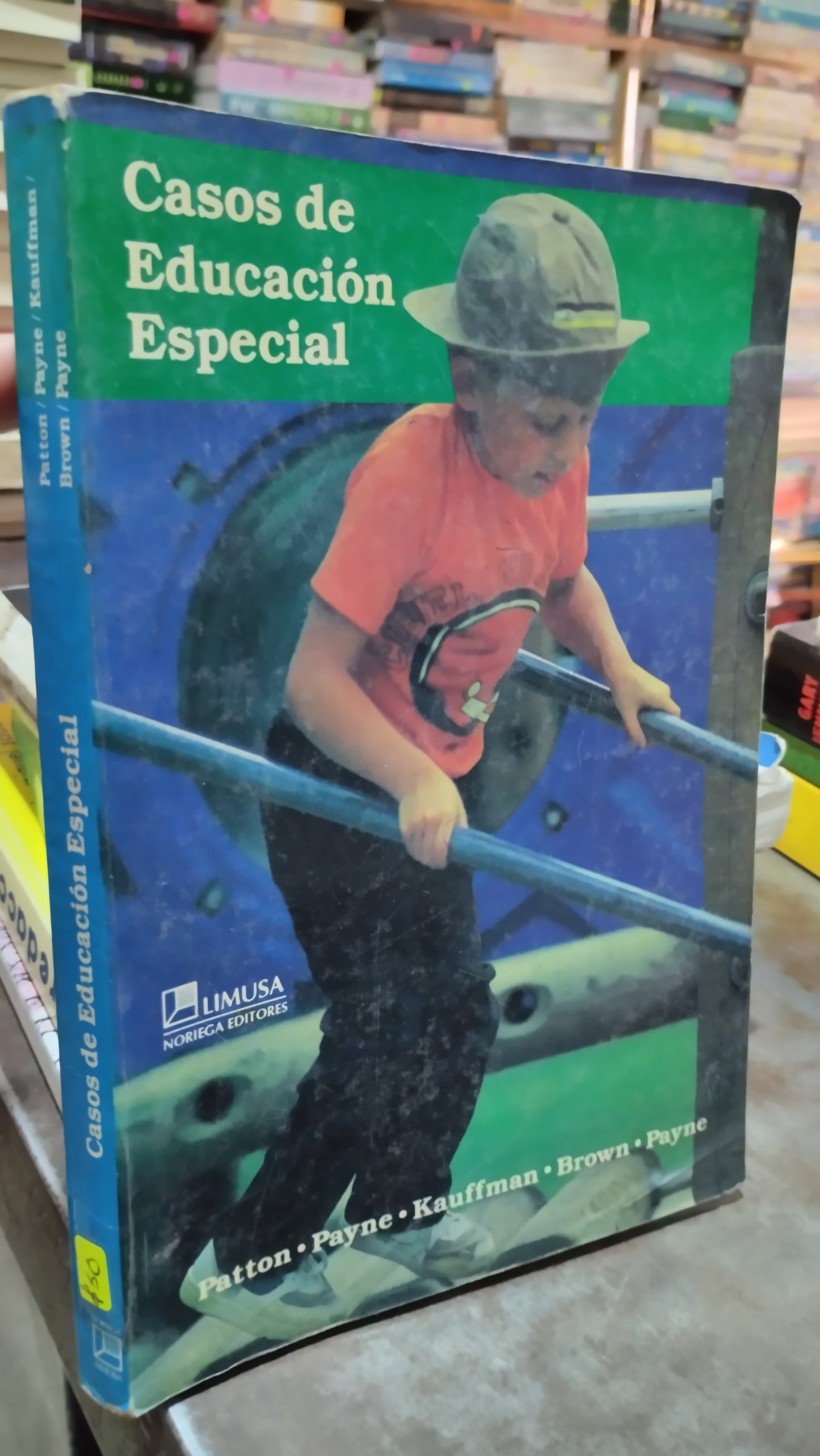 CASOS DE EDUCACION ESPECIAL POR PATTON LIBRO USADO EDUCACION ALDAMA