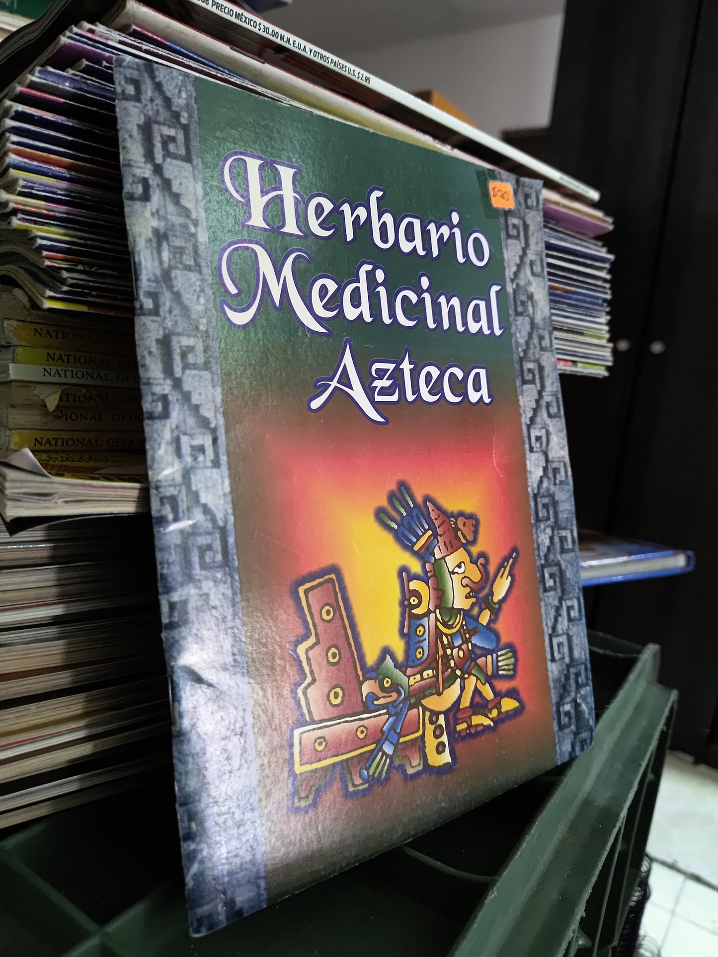 HERBARIO MEDICINAL AZTECA POR LAURA ELENA SAMANO TAJONAR USADO SALUD JUAREZ 515