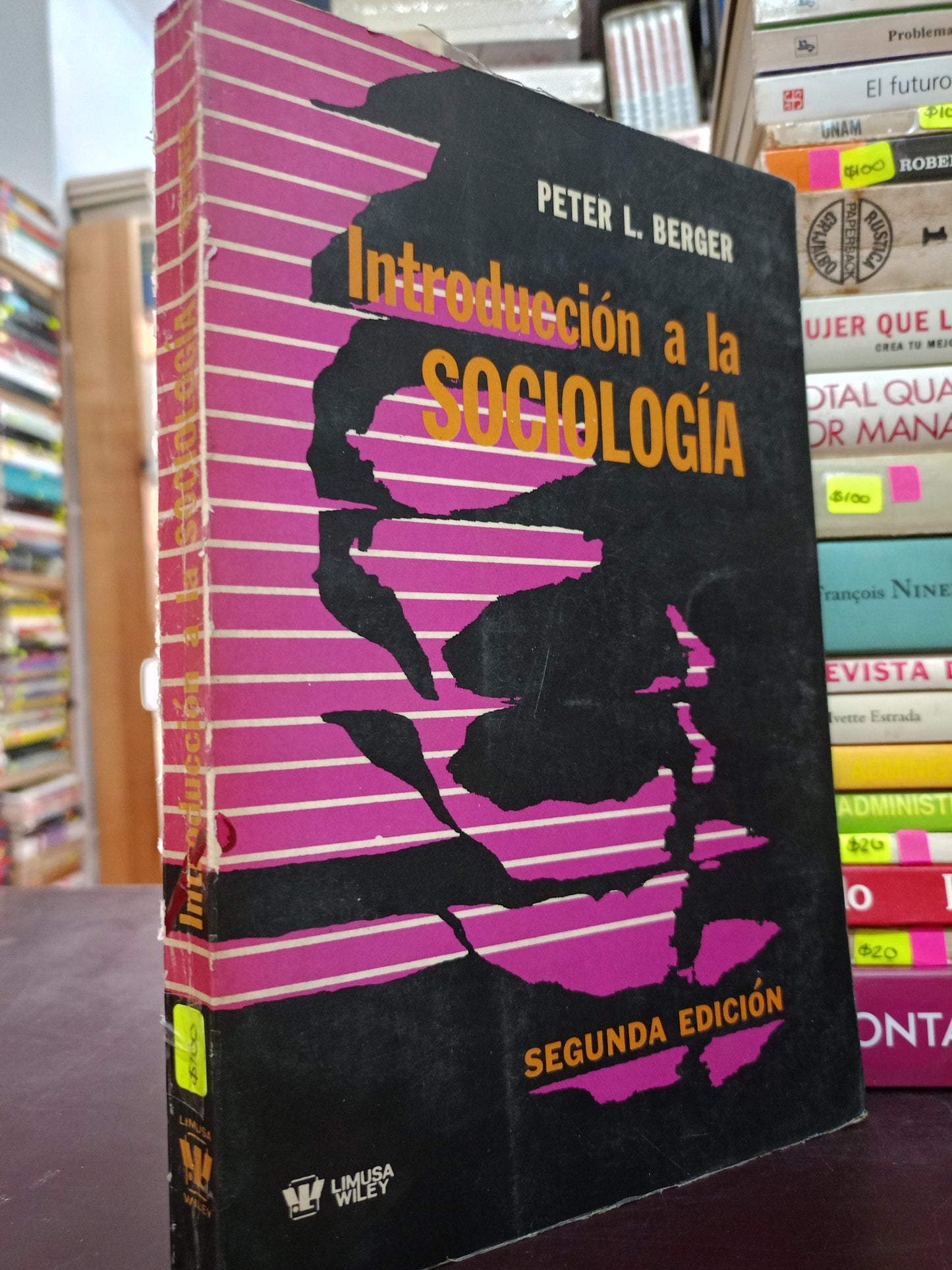 INTRODUCCION A LA SOCIOLOGIA POR PETER L. BERGER USADO SOCIO LITERARIO 305