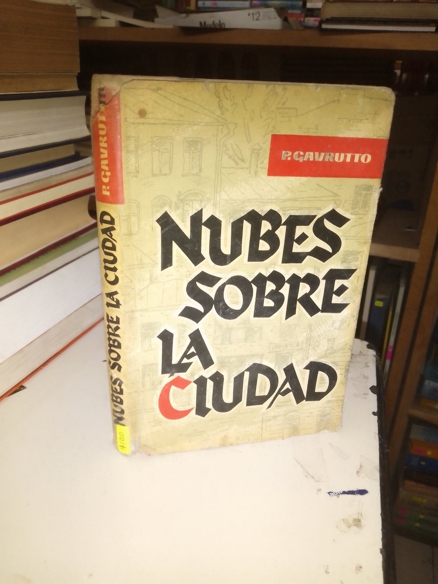 NUBES SOBRE LA CIUDAD POR P. GAVRUTTO USADO NOVELA LITERARIO 207