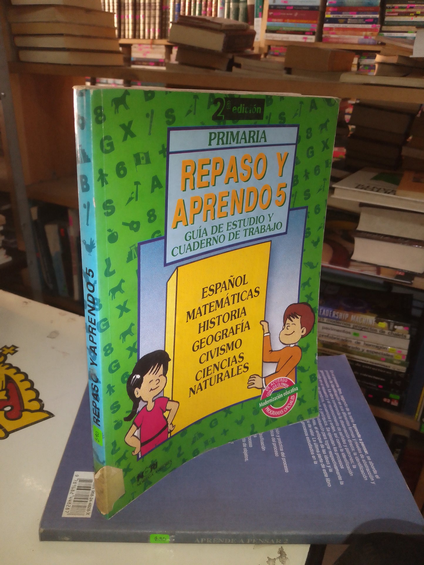 REPASO Y APRENDO 5 (PRIMARIA) USADO EDUCACIÓN LITERARIO 207