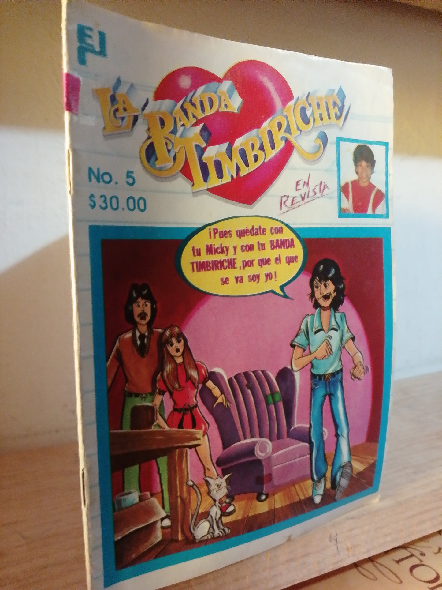 LA BANDA TIMBIRICHE COMIC USADO NOVELA JUÁREZ