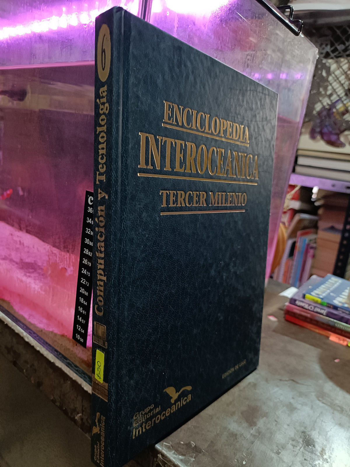 ENCICLOPEDIA INTEROCEANICA TERCER MILENIO 6 USADO HISTORIA ALDAMA