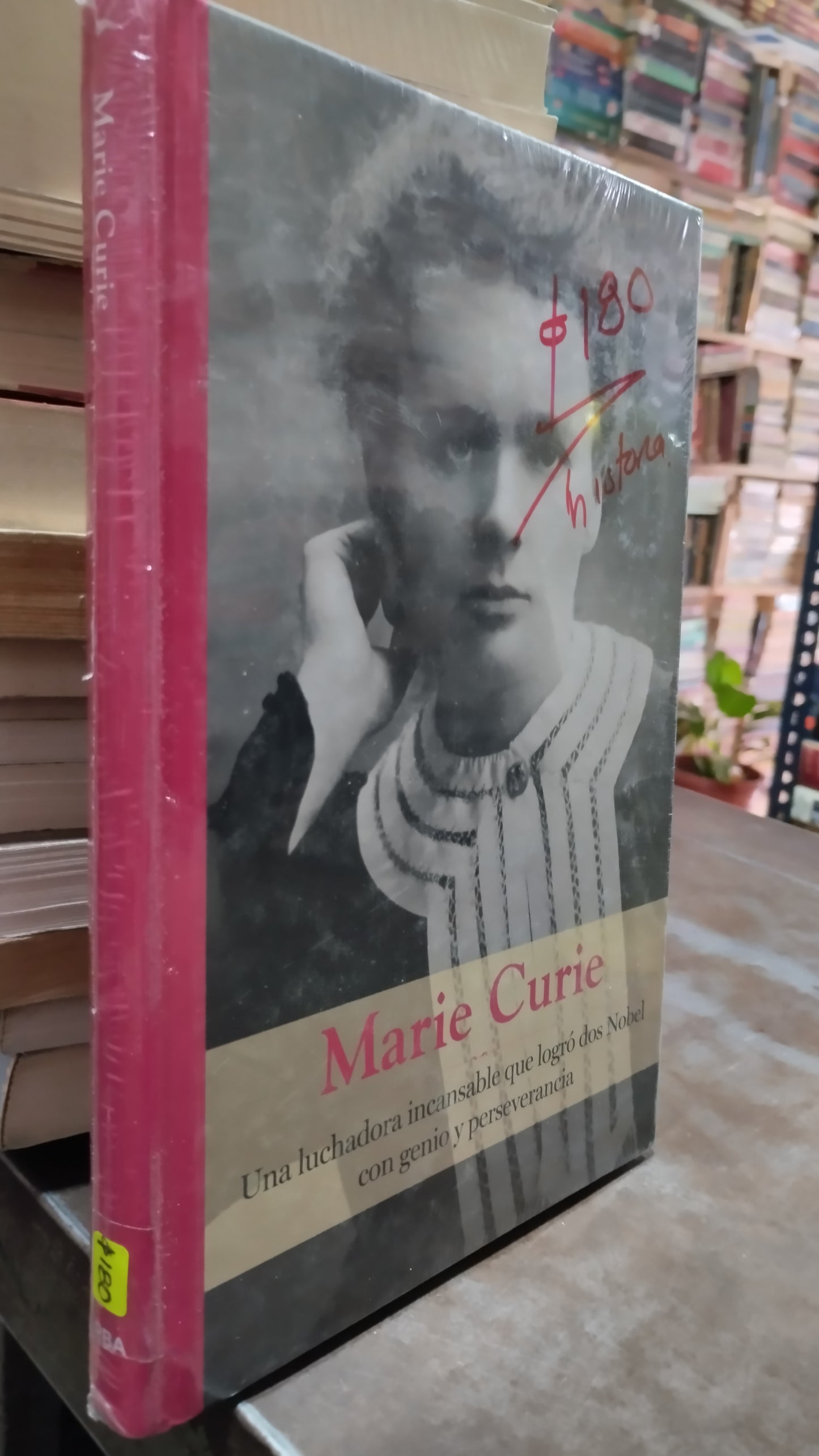 MARIE CURIE UNA LUCHADORA INCANSABLE QUE LOGRO DOS NOBEL CON GENIO Y PERSEVERANCIA LIBRO USADO HISTORIA ALDAMA