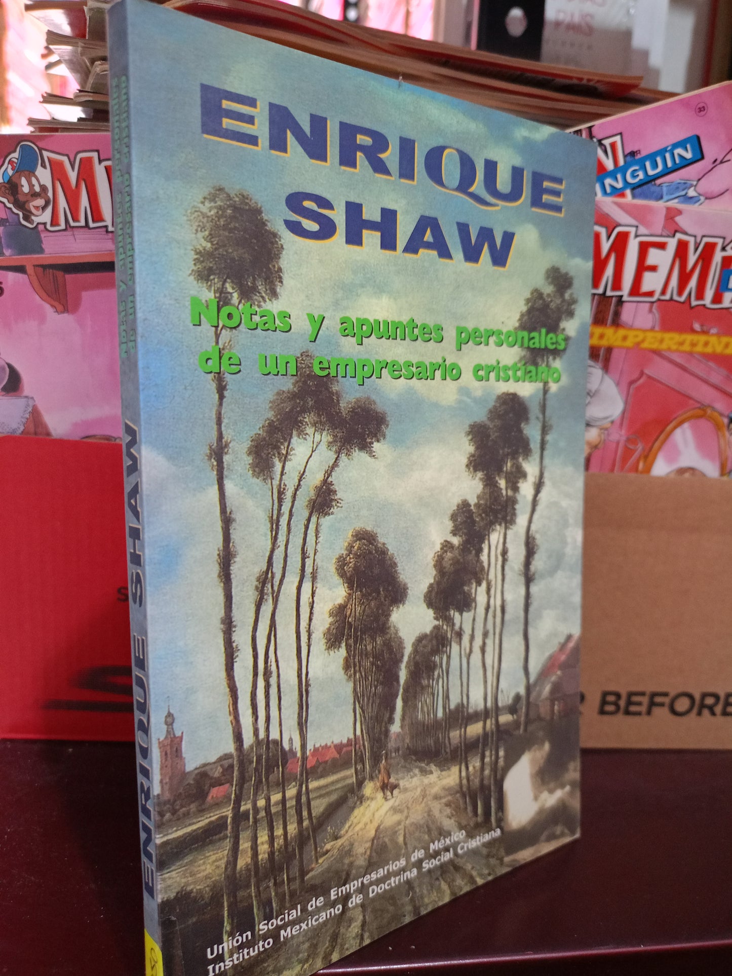 NOTAS Y APUNTES PERSONALES DE UN EMPRESARIO CRISTIANO POR ENRIQUE SHAW USADO RELIGIÓN LITERARIO 305