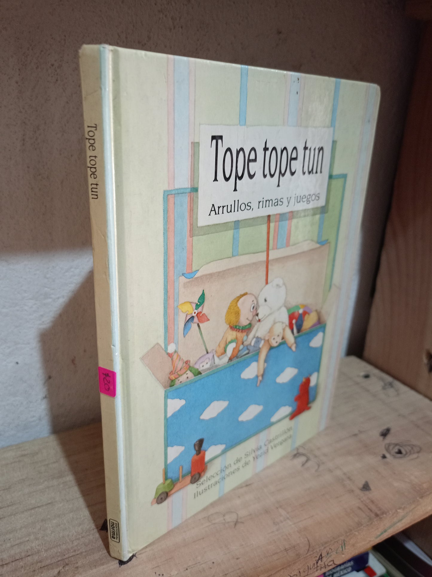 TOPE TOPE TUN POR SILVIA CASTRILLÓN USADO POESÍA LITERARIO 305