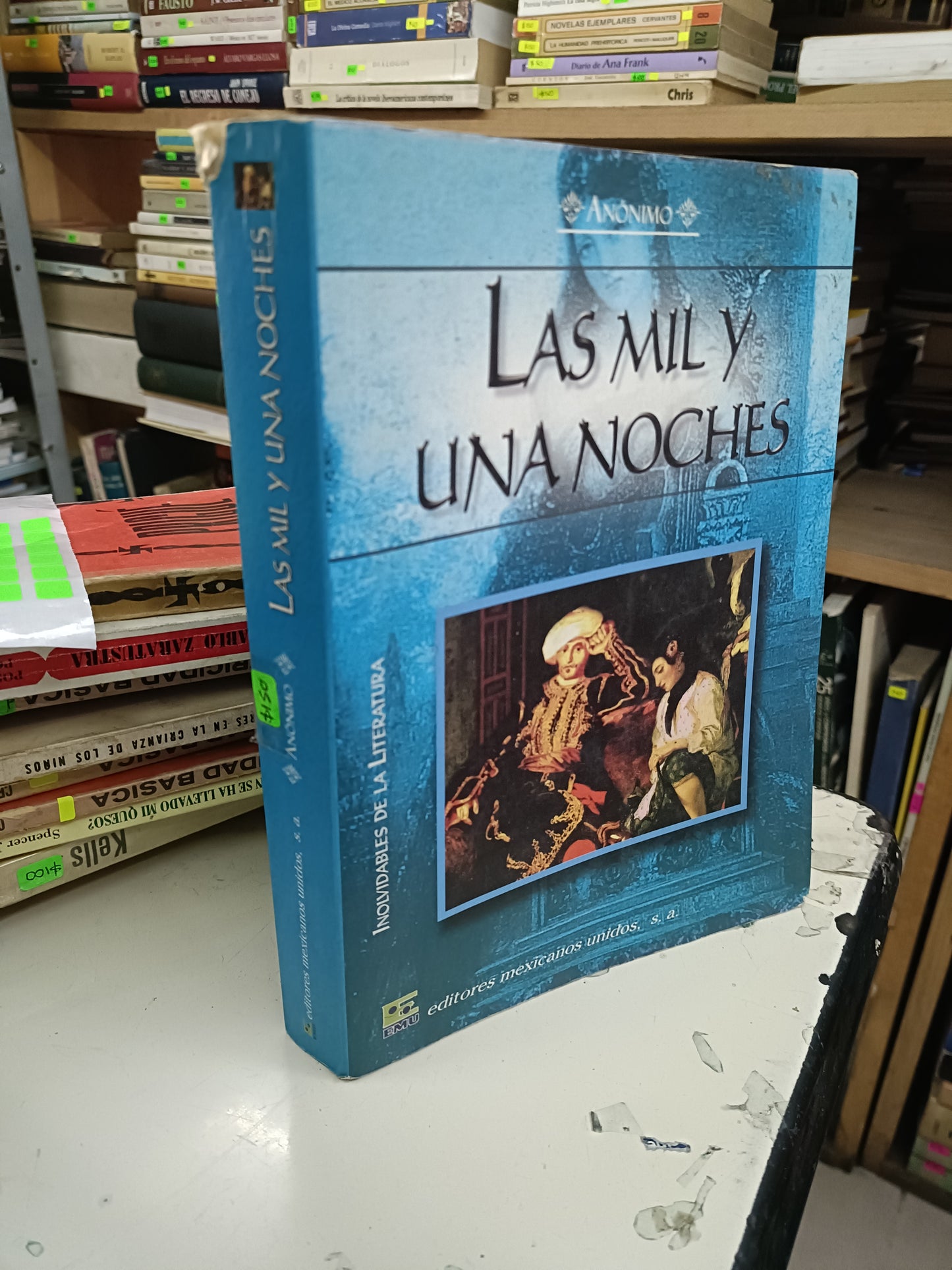 LAS MIL Y UNA NOCHES POR AUTOR ANÓNIMO USADO NOVELA LITERARIO 207