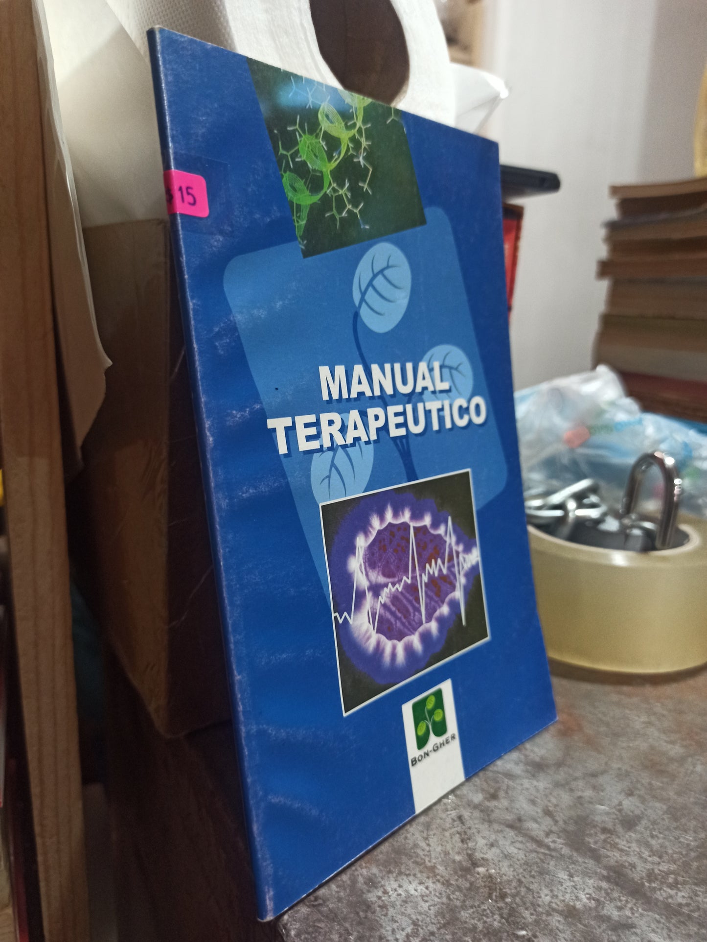 MANUAL TERAPEUTICO POR EDITORIAL BON GHER USADO SALUD ALDAMA