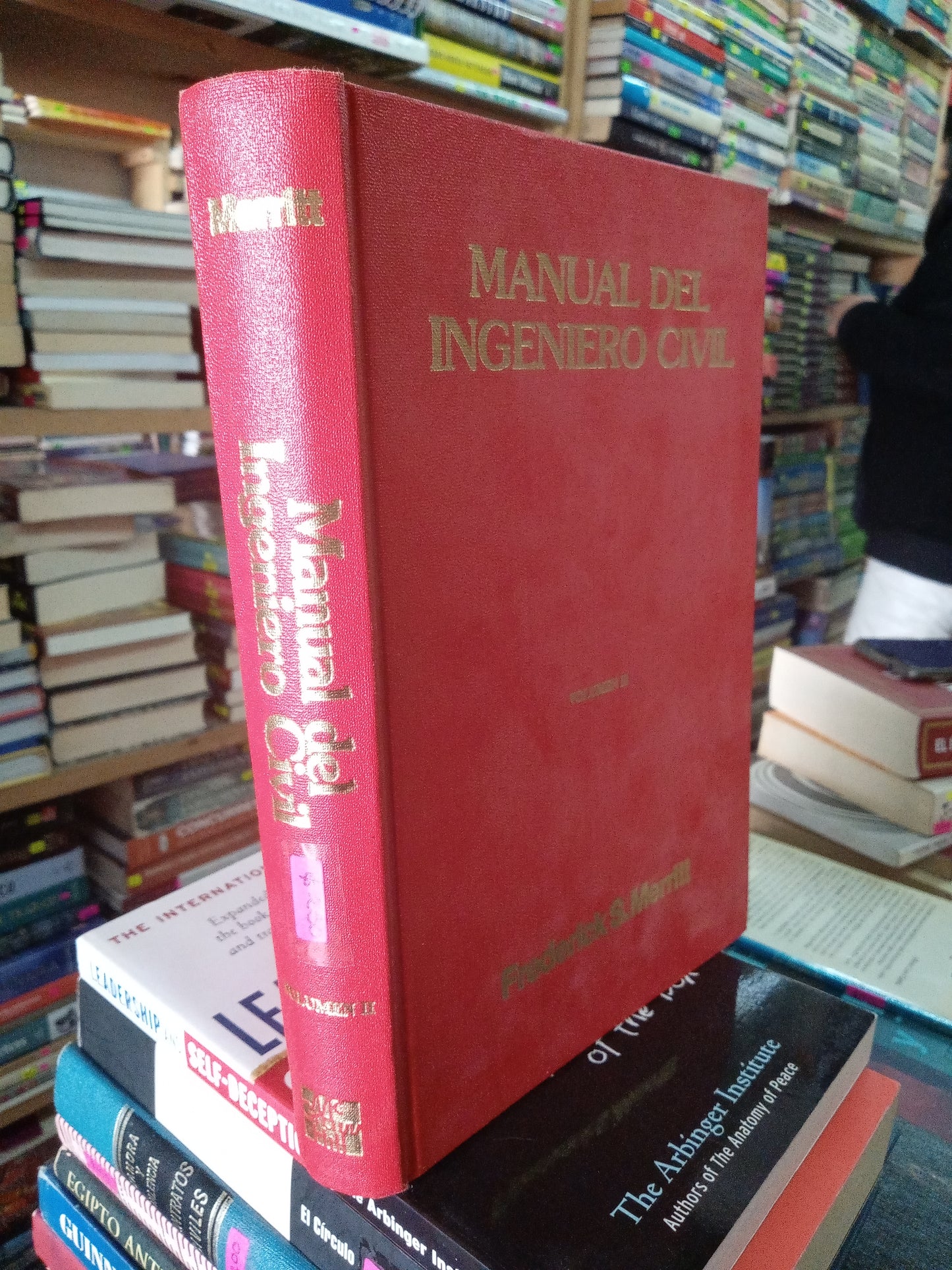 MANUAL DEL INGENIERO CIVIL POR FREDECK S MERRITT USADO MATEMÁTICAS LITERARIO 207