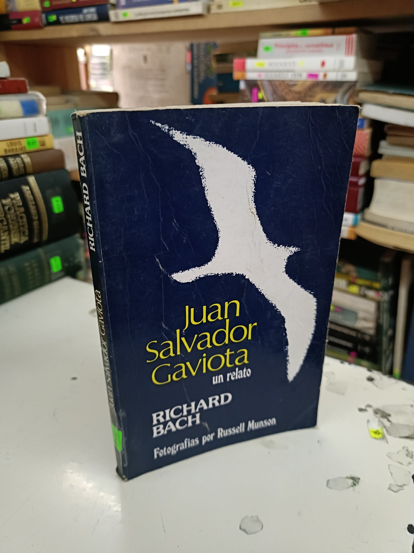 JUAN SALVADOR GAVIOTA POR RICHARD BACH USADO SUPERACIÓN PERSONAL LITERARIO 207