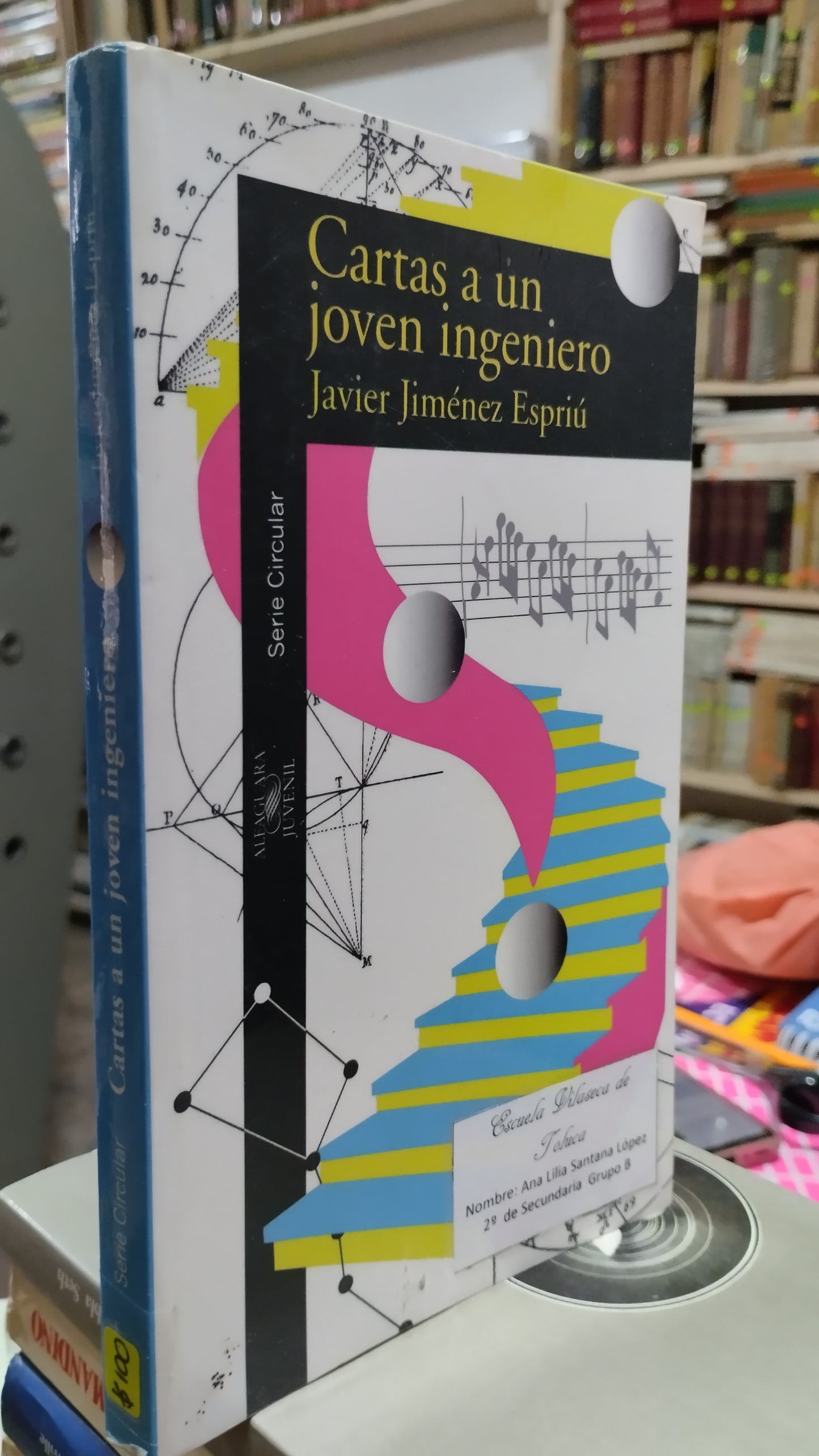 CARTAS A UN JOVEN INGENIERO POR JAVIER JIMENEZ ESPRIÚ LIBRO USADO NOVELAS ALDAMA
