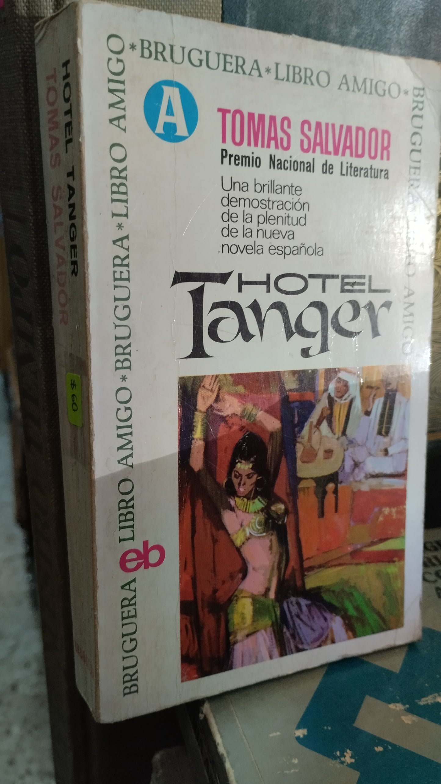 HOTEL TANGER POR TOMAS SALVADOR LIBRO USADO NOVELAS ALDAMA