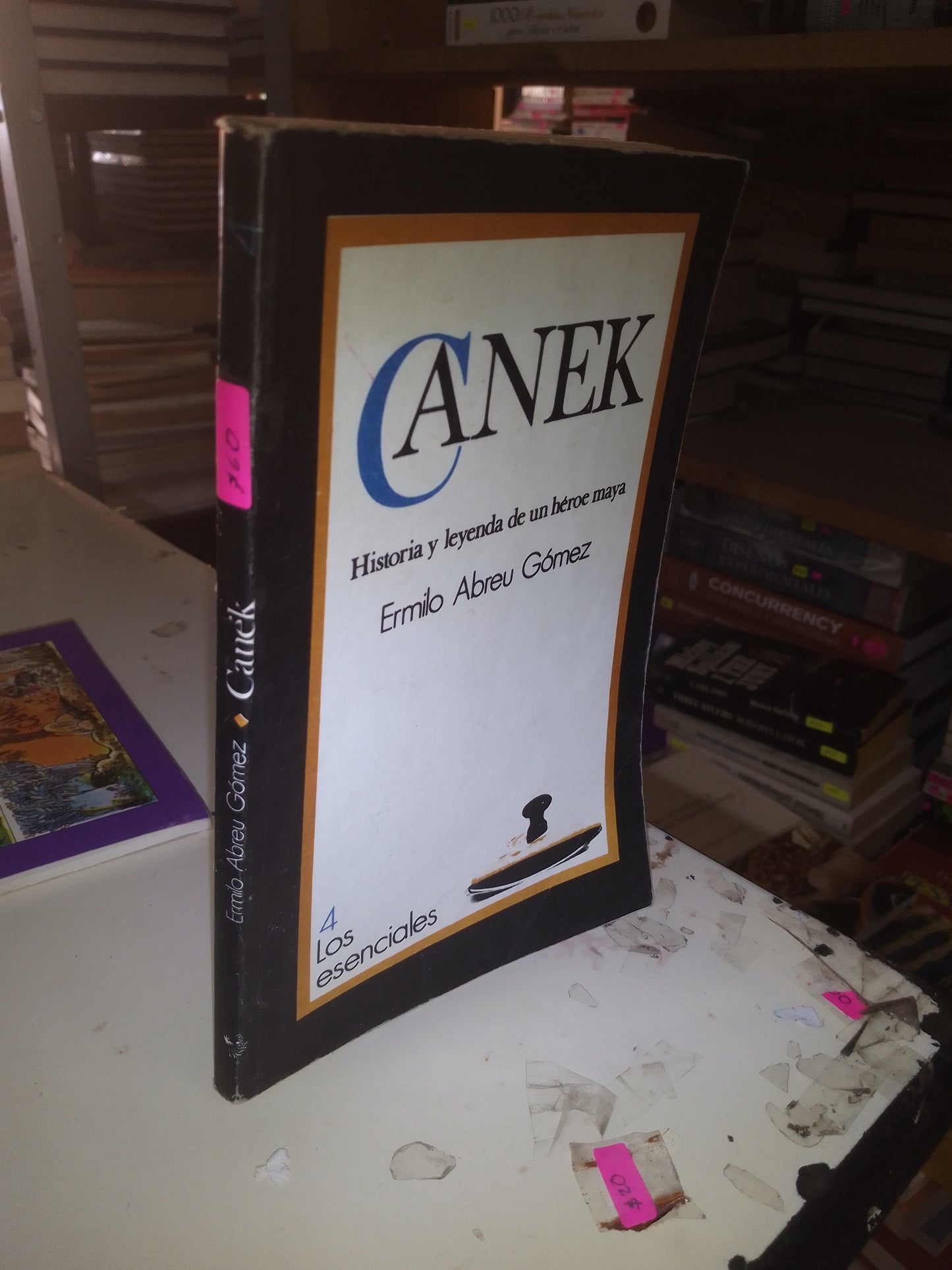 CANEK: HISTORIA Y LEYENDA DE UN HÉROE MAYA POR ERMILO ABREU GÓMEZ USADO NOVELA LITERARIO 207