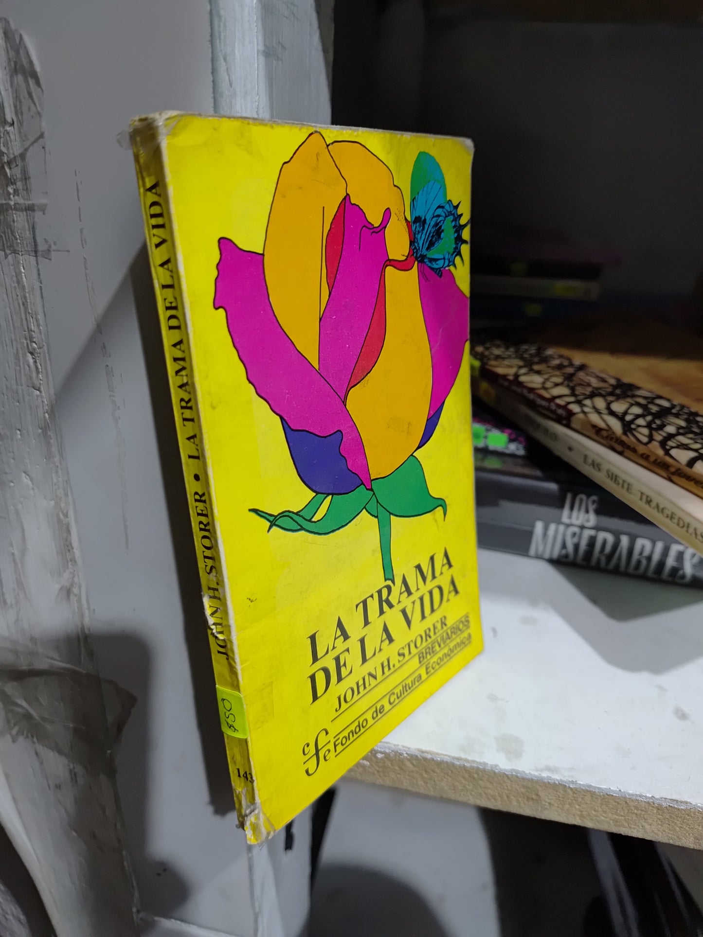 LA TRAMA DE LA VIDA POR JOHN H. STORER USADO NOVELAS JUAREZ 507