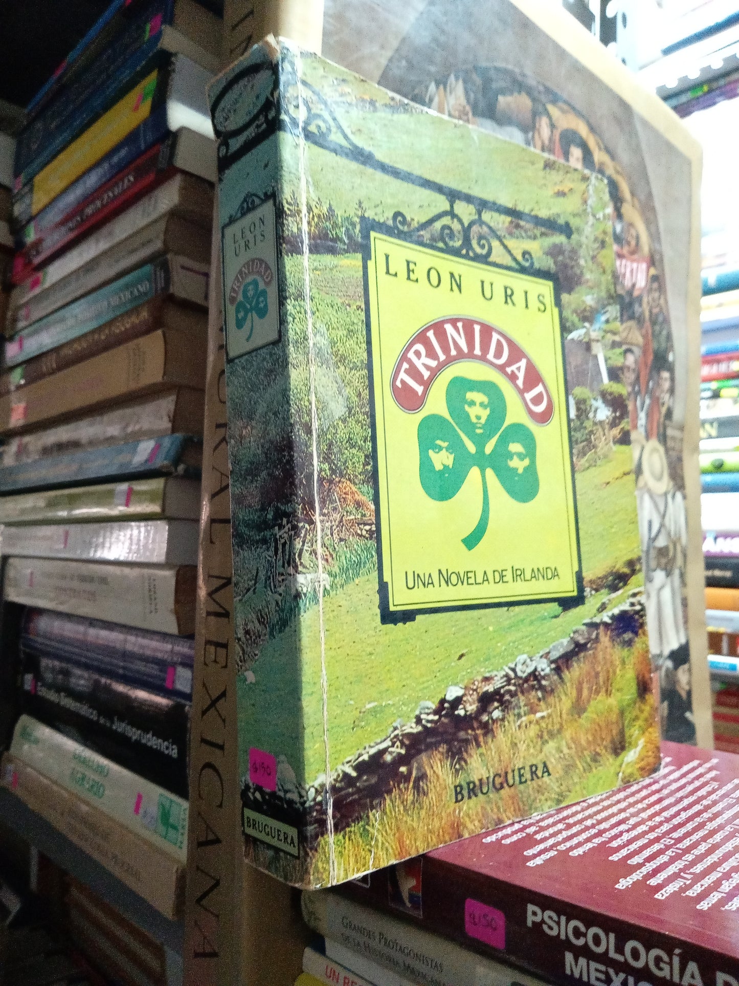 TRINIDAD POR LEON URIS USADO NOVELA JUAREZ