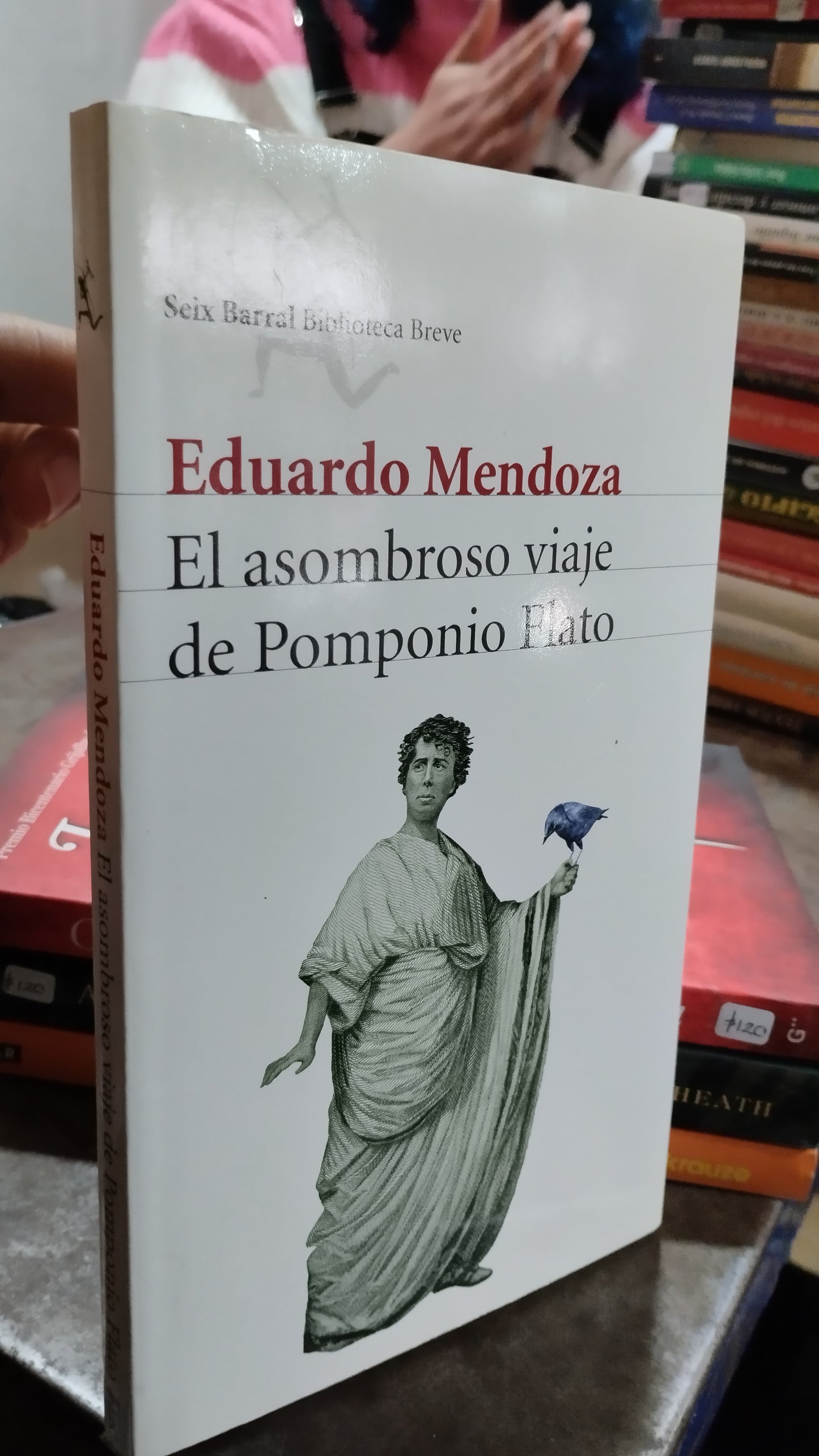 EL ASOMBROSO VIAJE DE POMPONIO FLATO POR EDUARDO MENDOZA LIBRO USADO NOVELAS ALDAMA